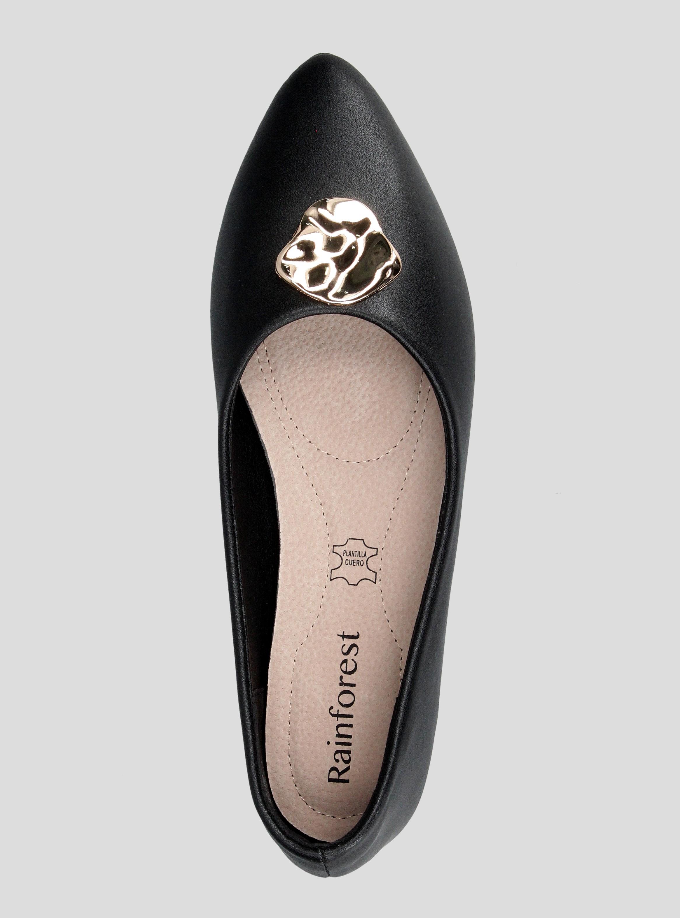 Ballerina con Medallón Decorativo Metálico Mujer-3