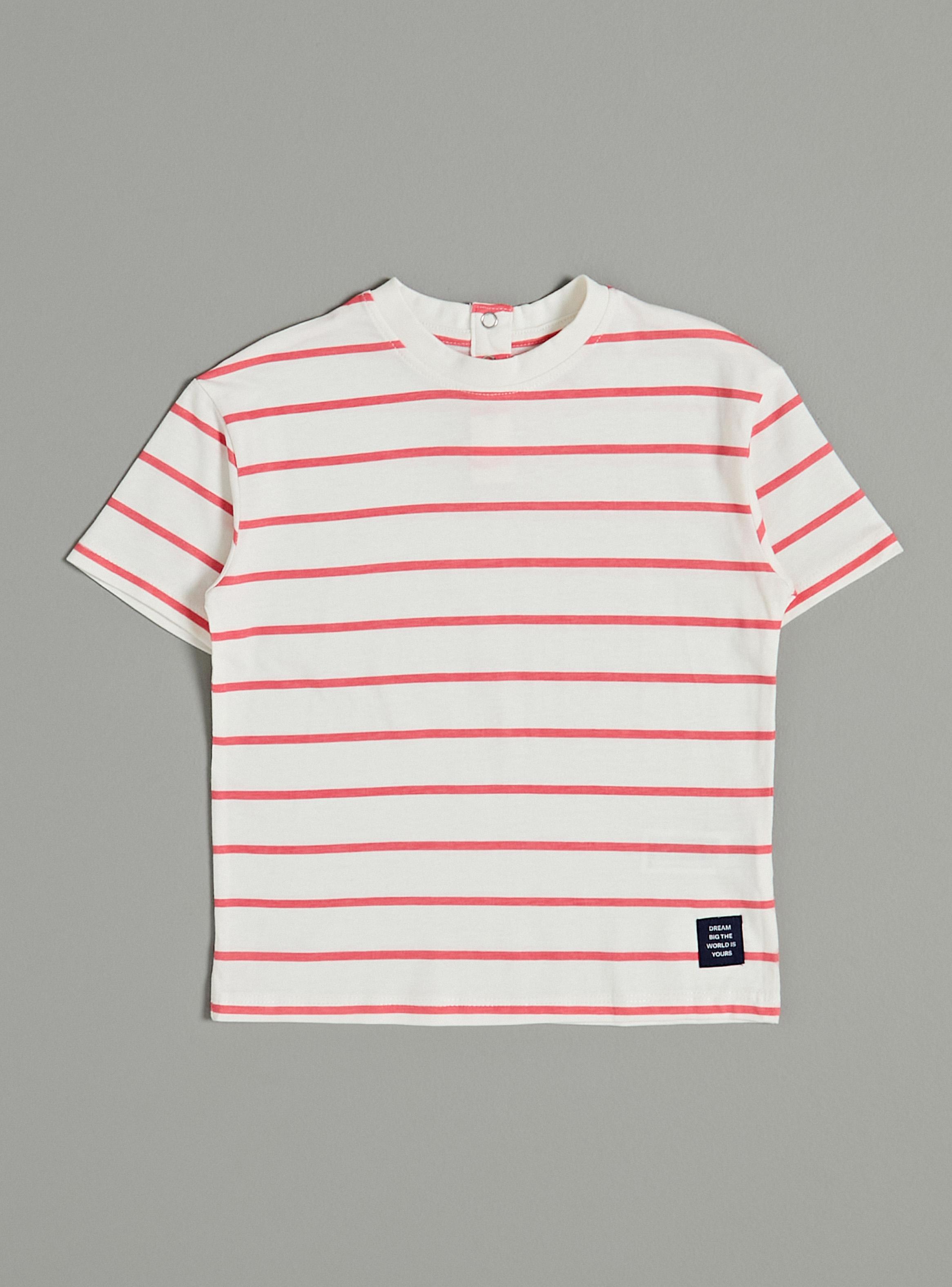 Polera Rayas Estampado Color-0