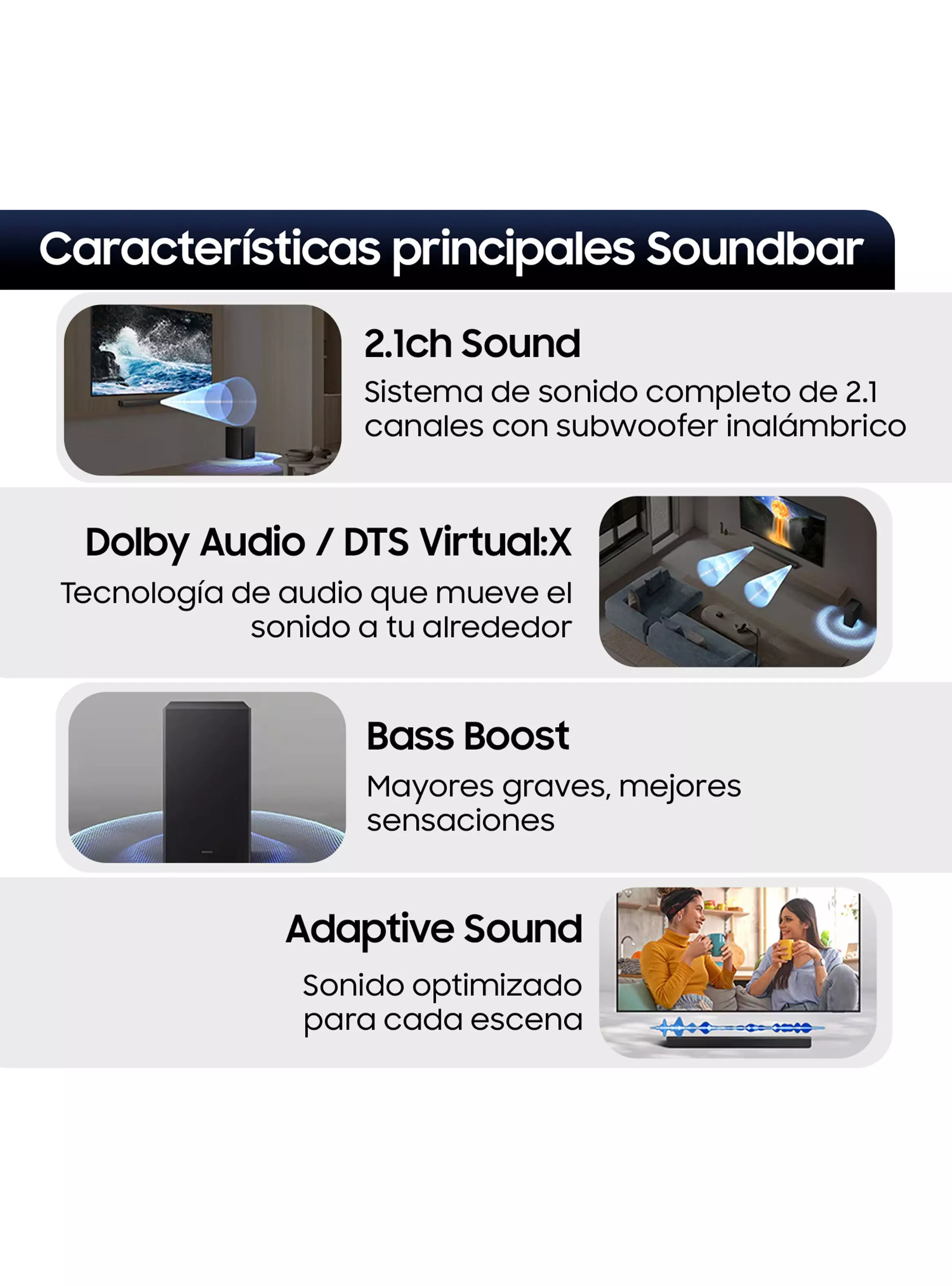 Soundbar B-Series HW-B450F 2.1ch Subwoofer 2025-4