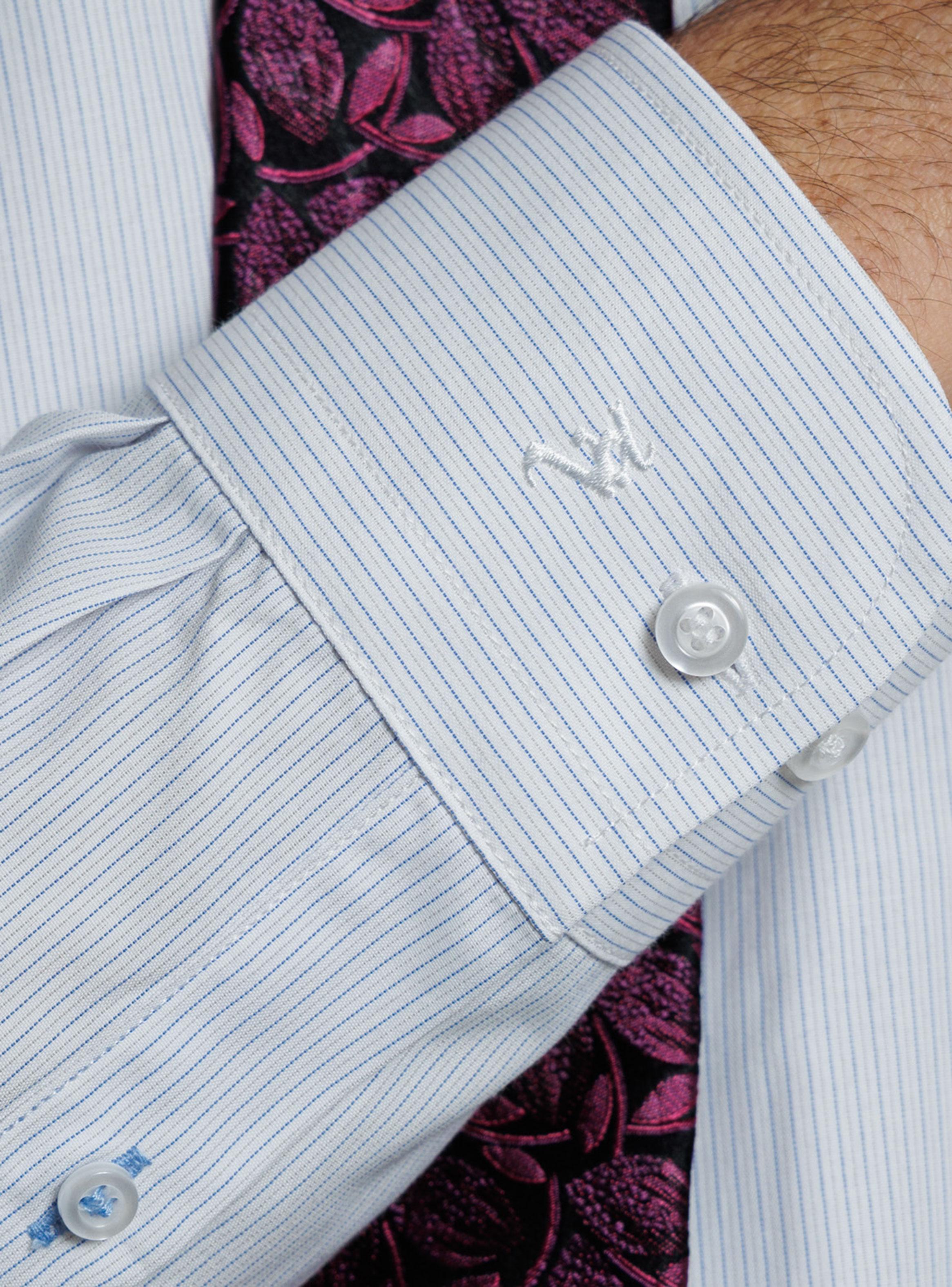 Camisa Slim Fit Cuello Nova-3