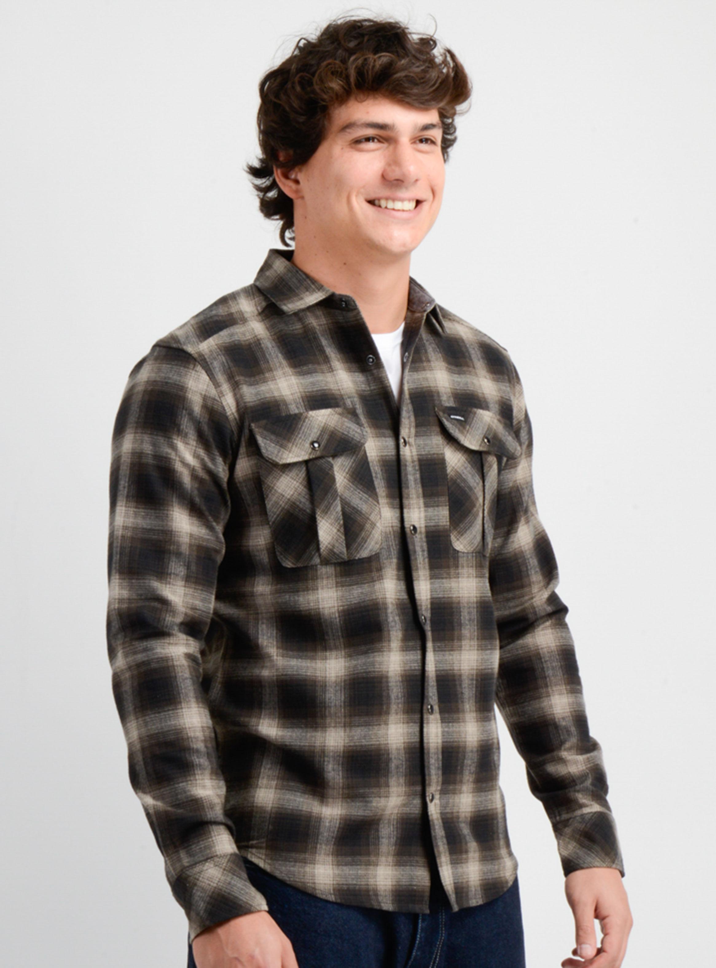 Camisa Manga Larfa Fullprint Casual-2