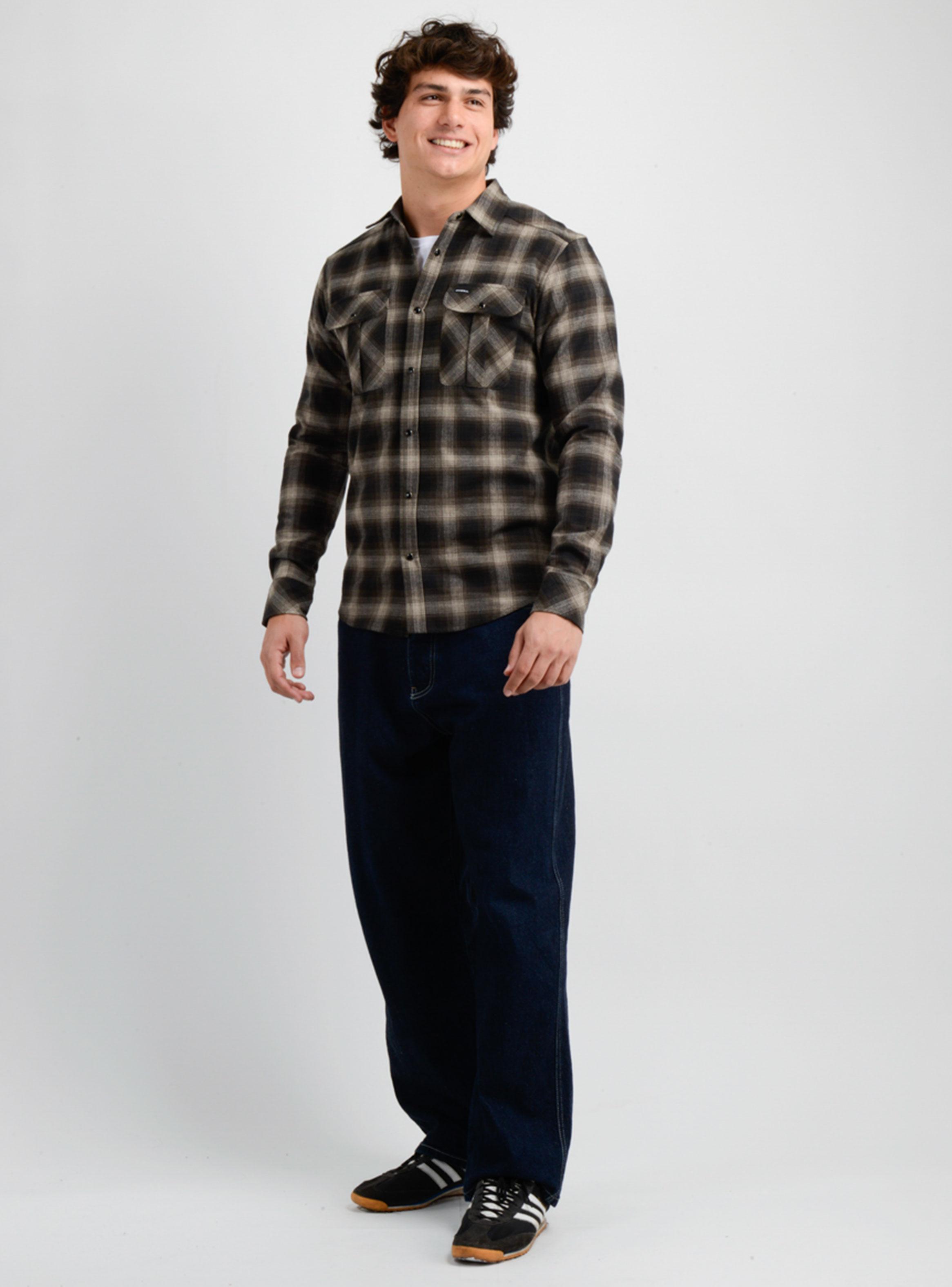 Camisa Manga Larfa Fullprint Casual-5