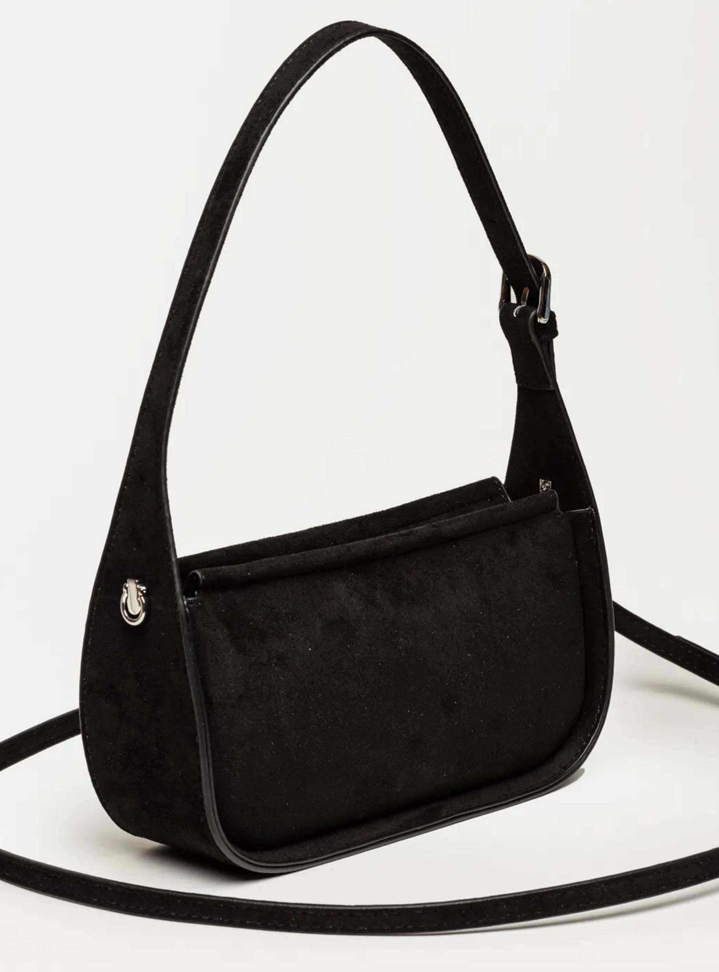 Cartera de Hombro Leaf Negro-2