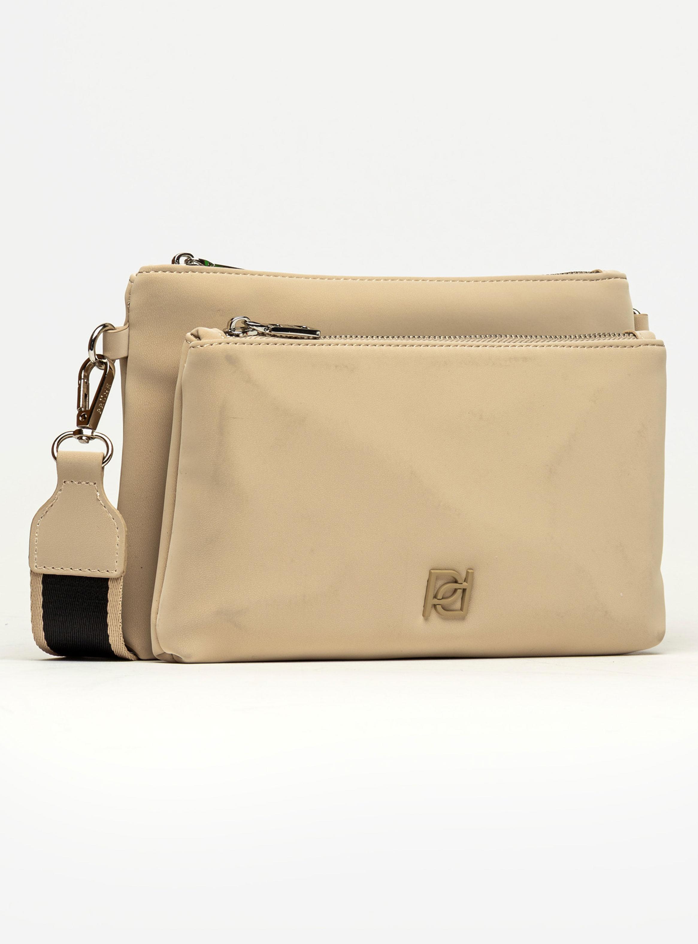 Bandolera Lily Mini Beige-1