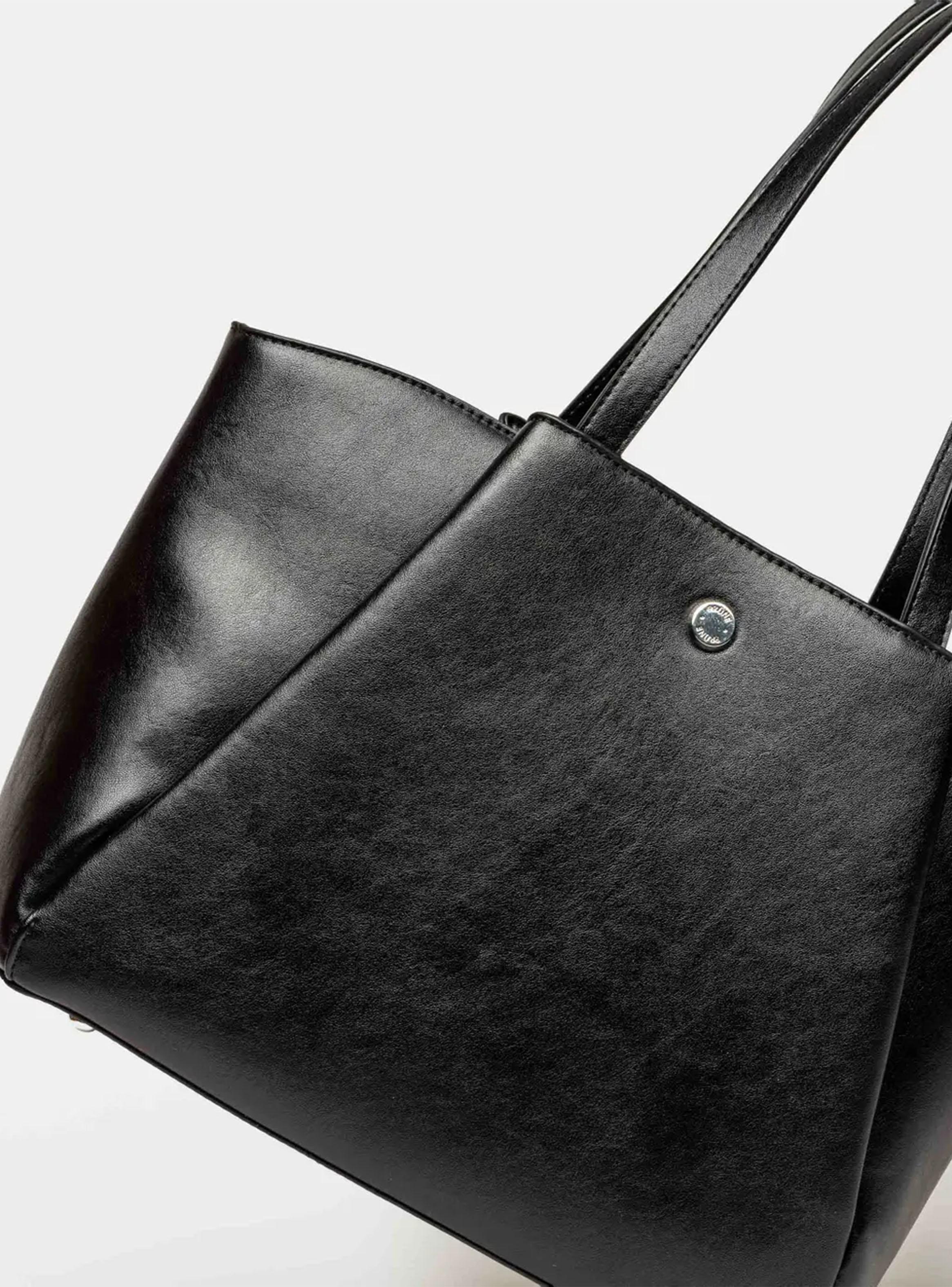 Cartera de Hombro Shopper Raix Negro-2