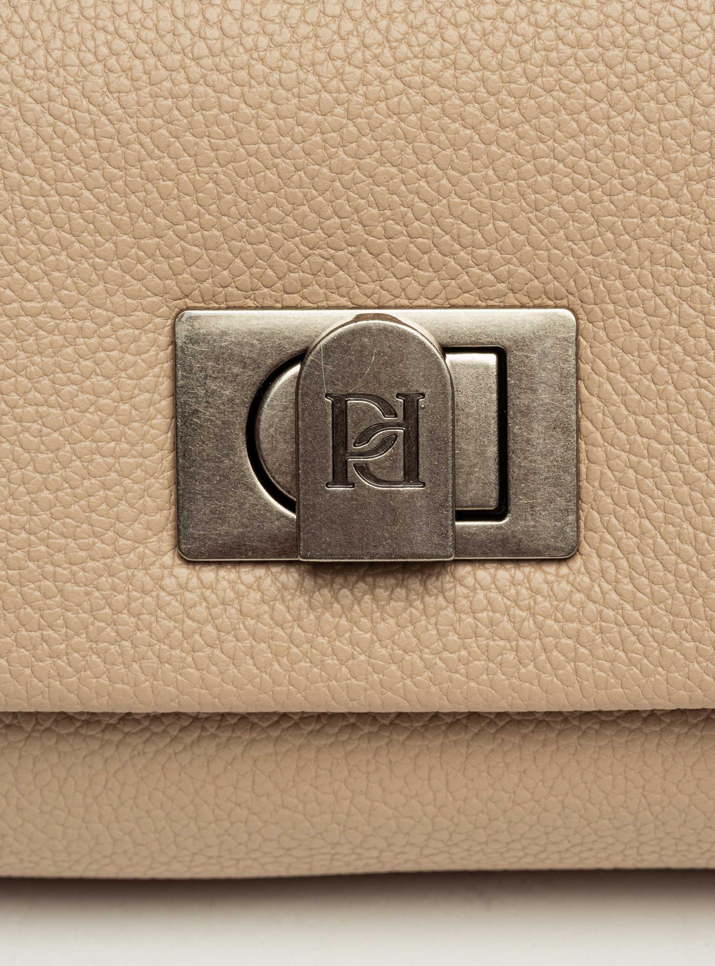 Cartera de Hombro Leisure Beige-3