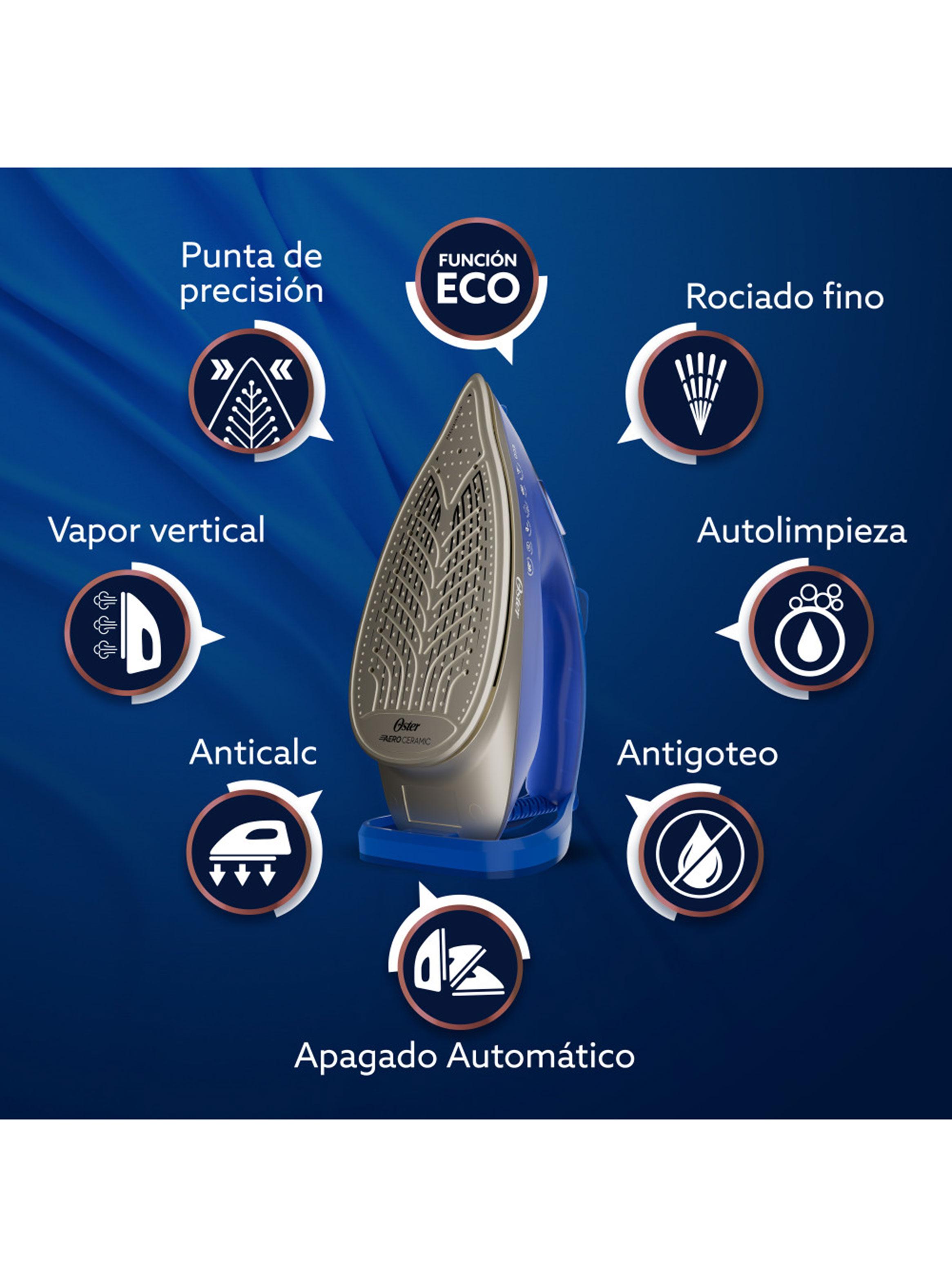 Plancha a Vapor AeroGlide Max S7800 Azul Claro-6