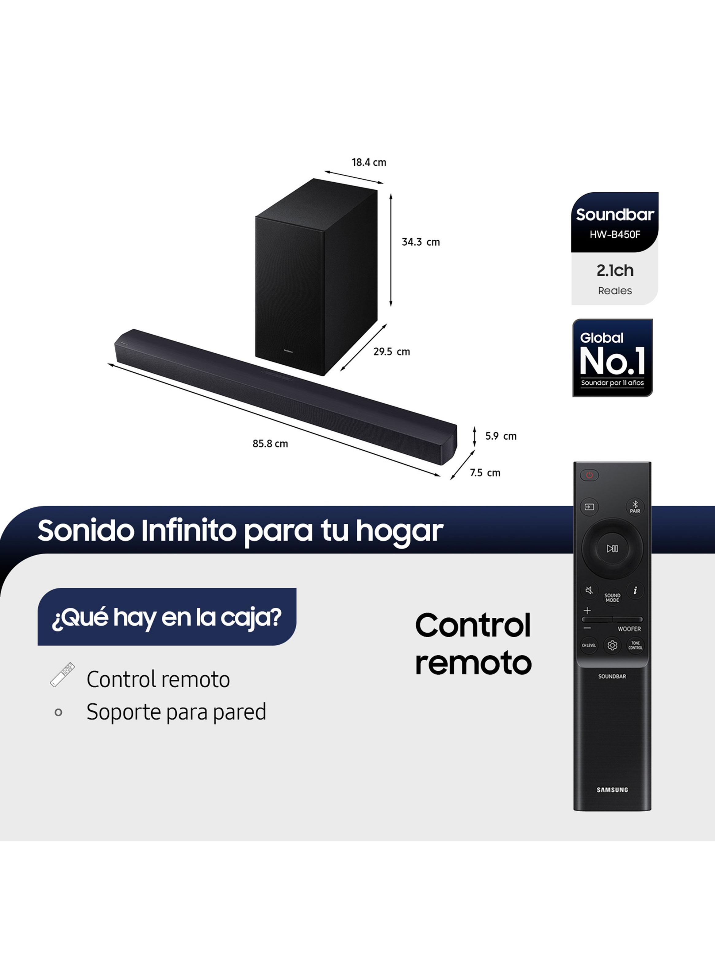 LED Smart TV 75'' Crystal UHD U8000F + Soundbar B-Series B450F-2