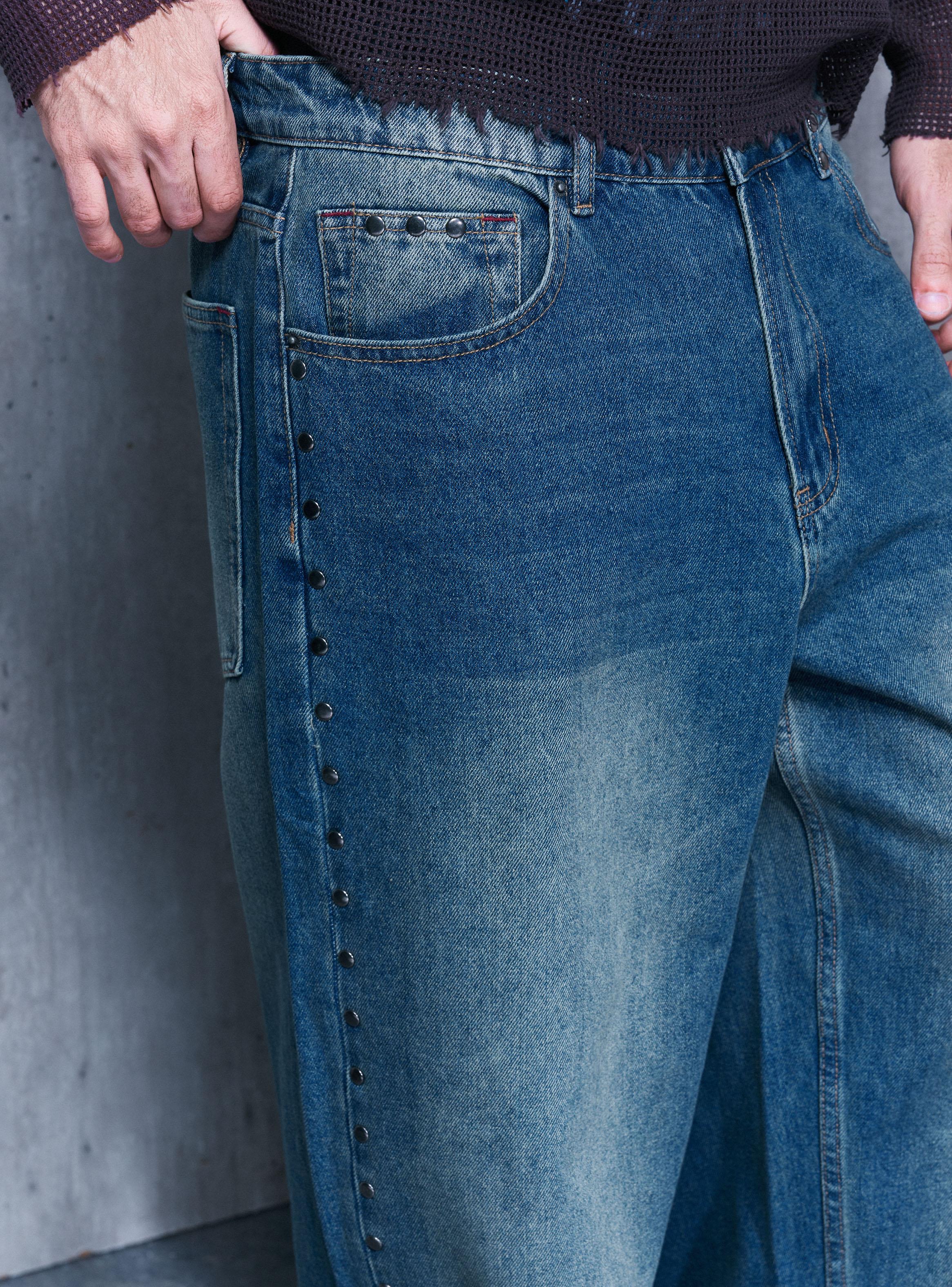 Jeans con Detalle Tachas-2