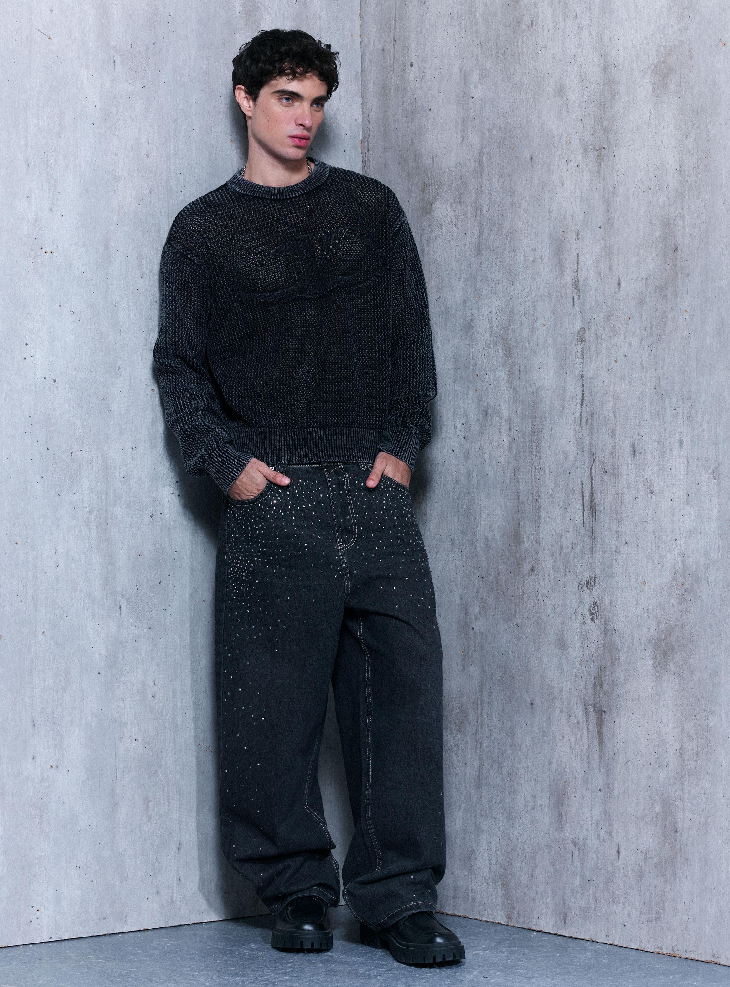 Sweater Calado y Deslavado-4