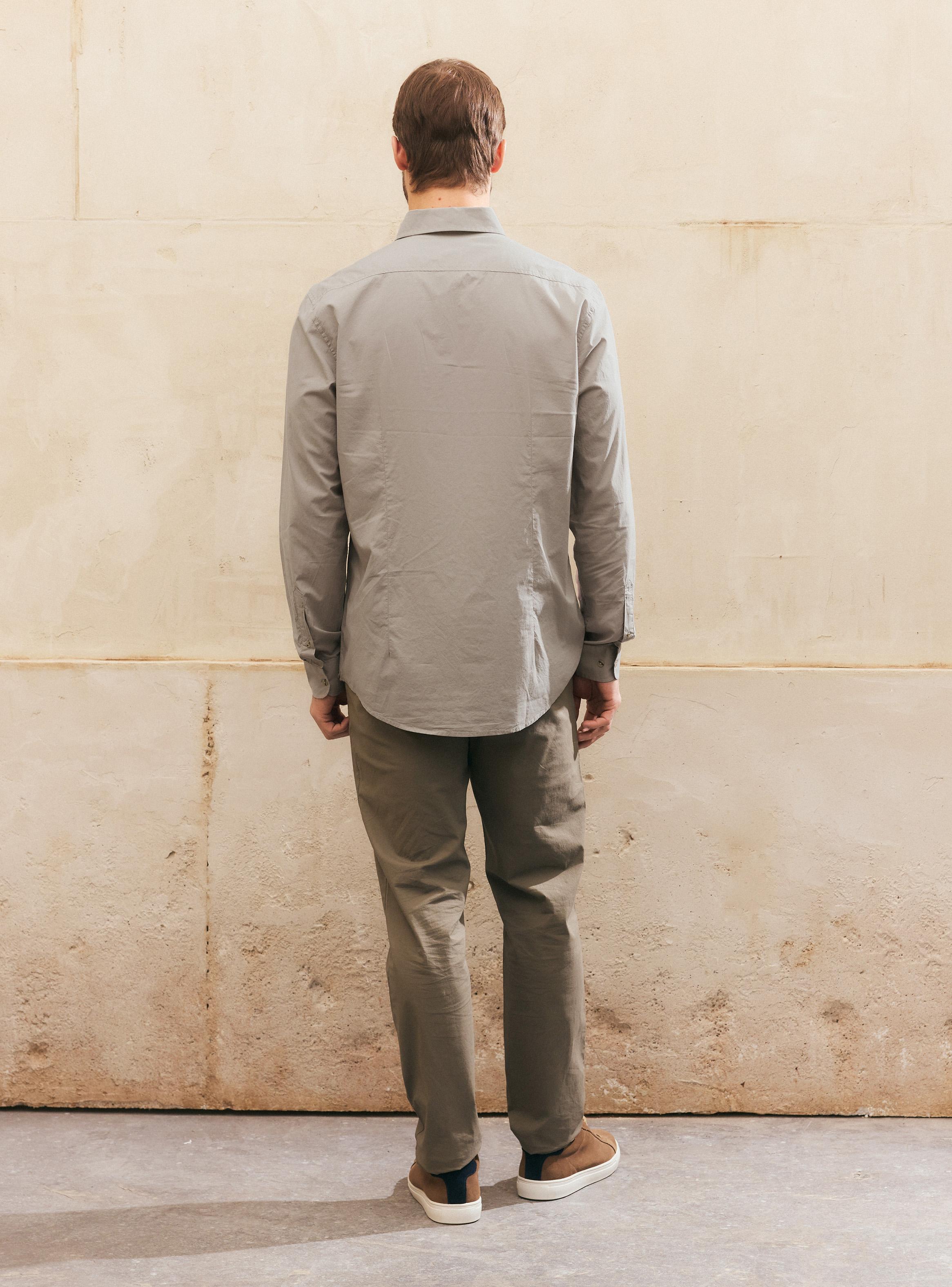 Camisa Manga Larga Poplin-5
