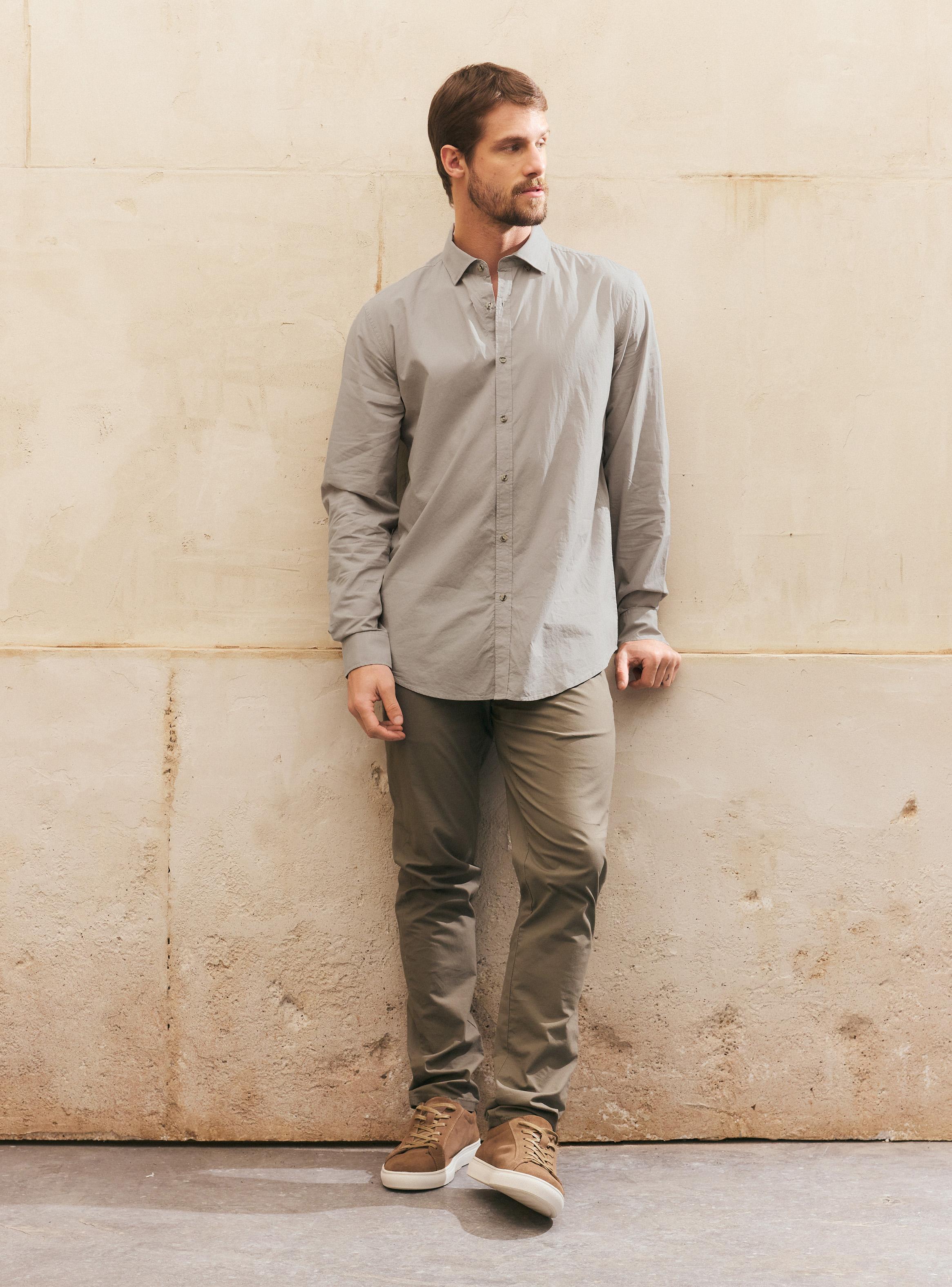 Camisa Manga Larga Poplin-4