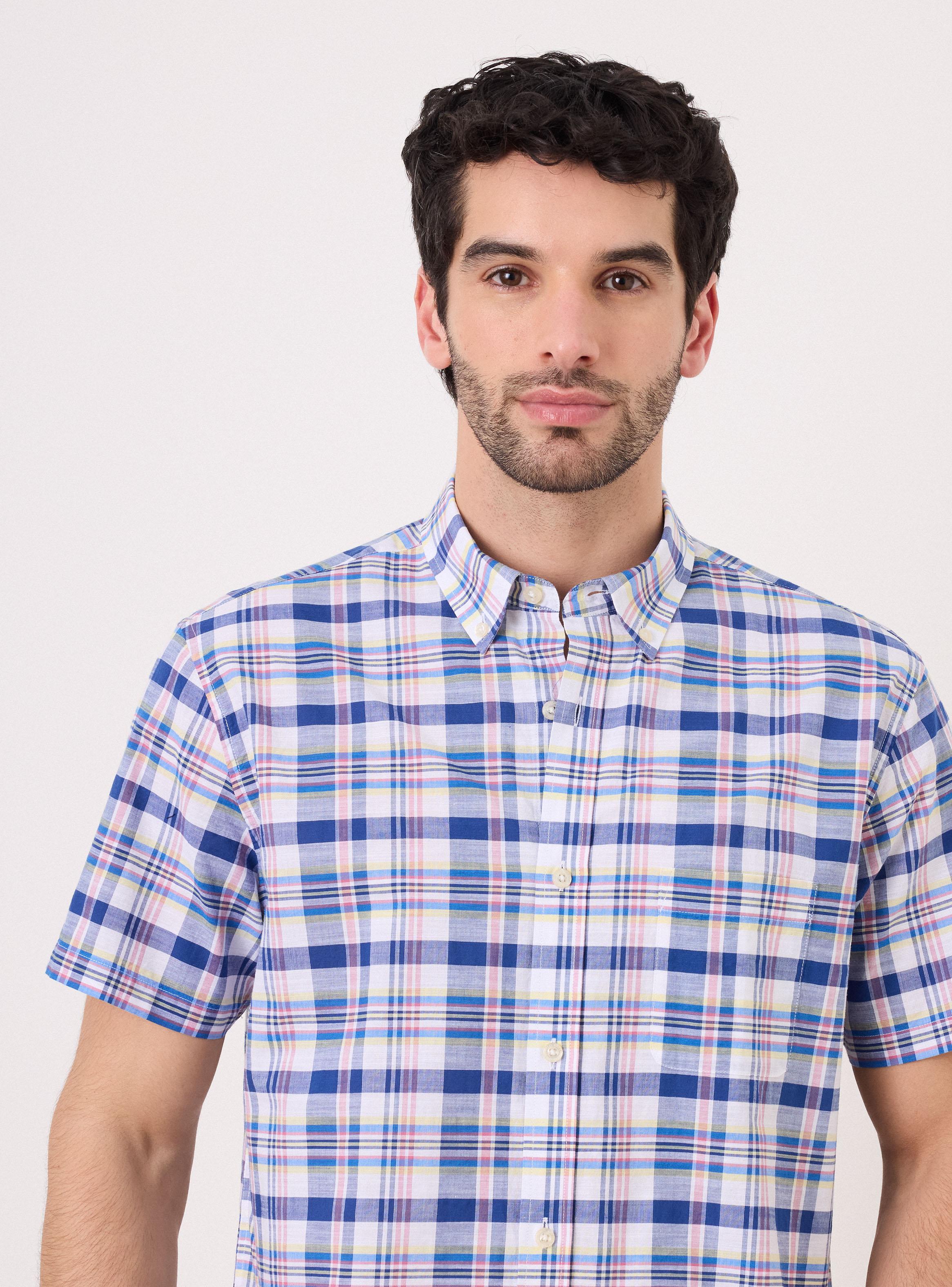 Camisa Manga Corta Cuadros-2