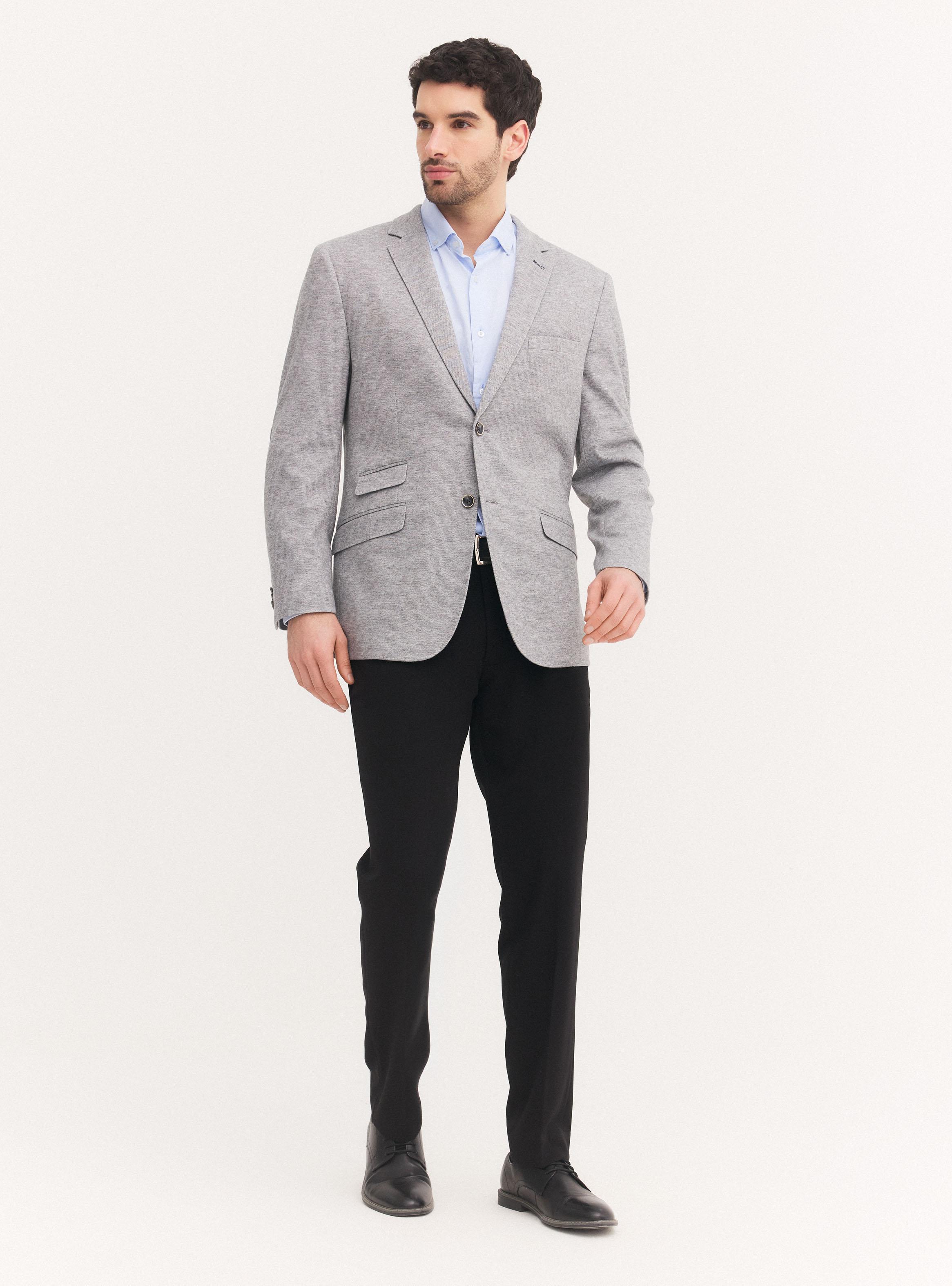 Vestón Recto Regular Fit Pie de Poll-4