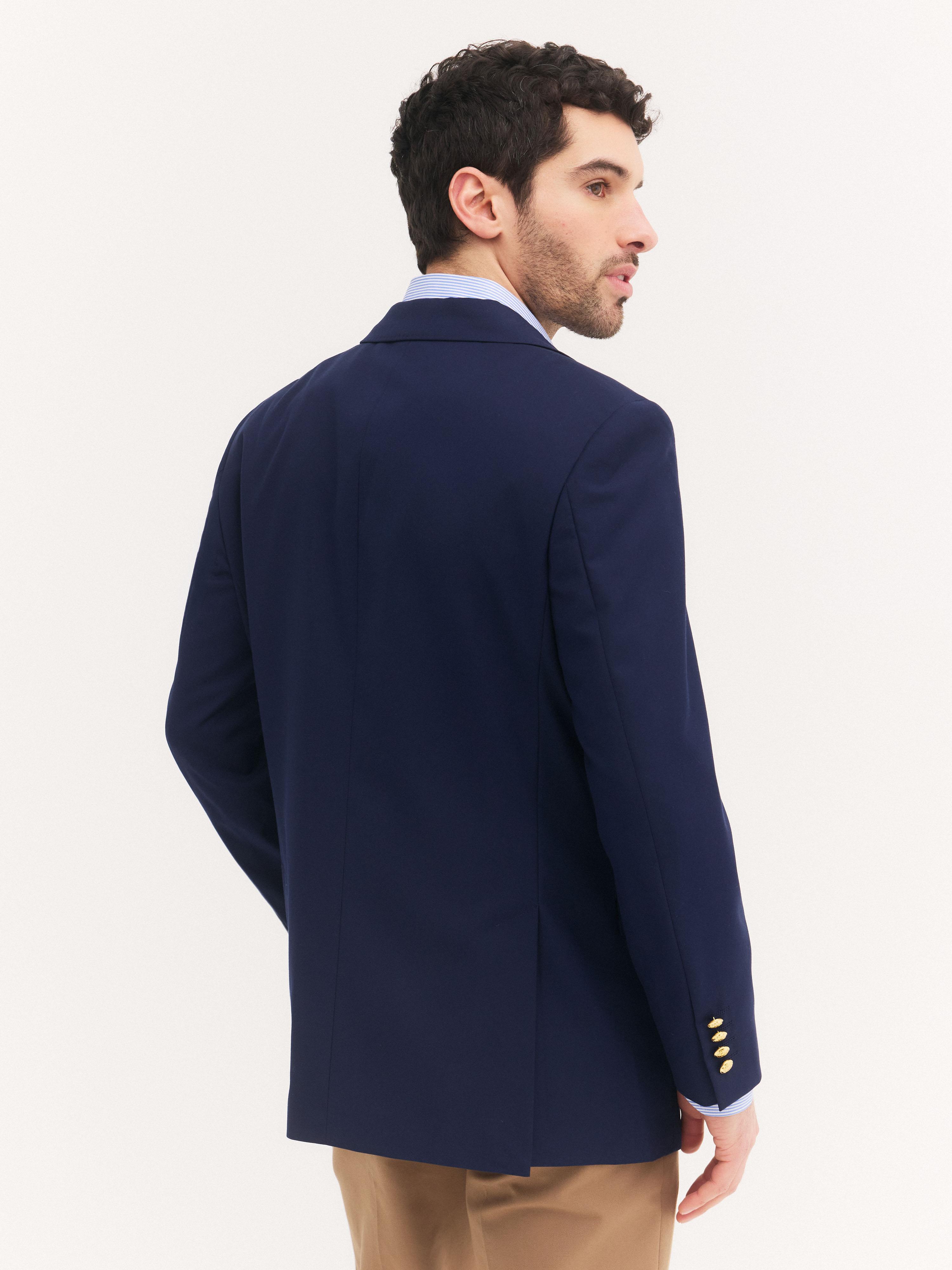 Vestón Recto Regular Fit Botones Metálicos-1