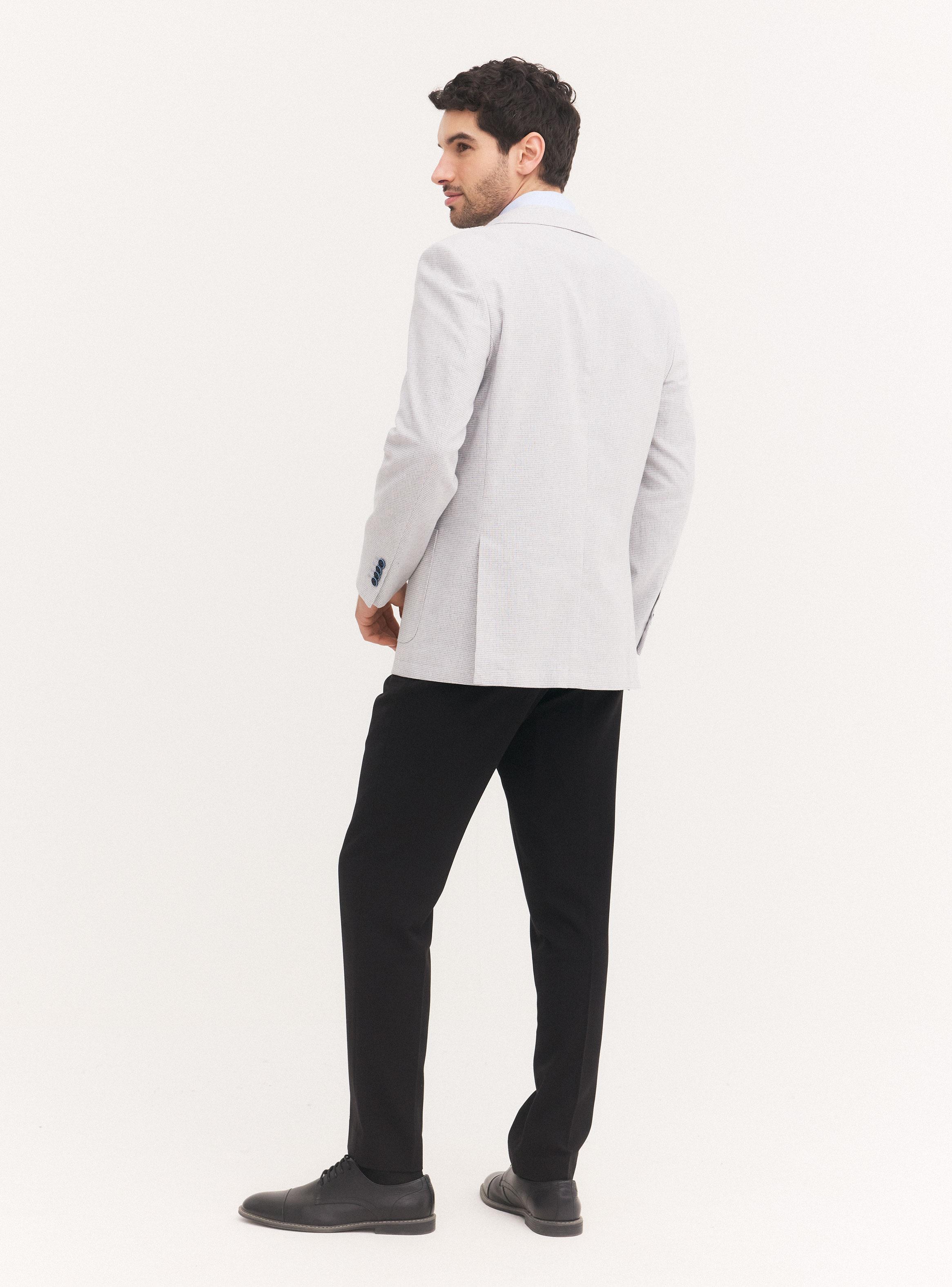 Vestón Recto Regular Fit Pie de Poll-5