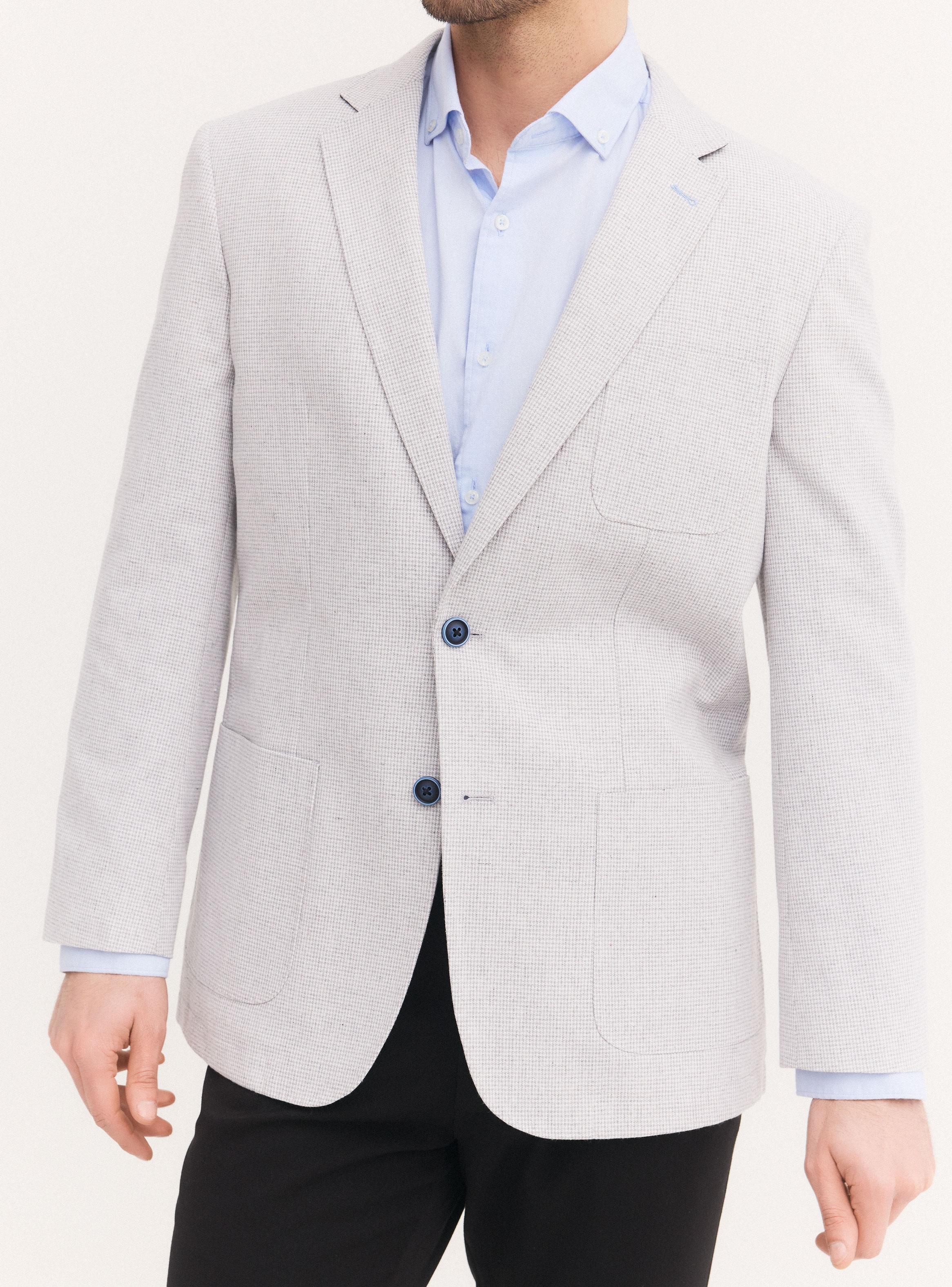Vestón Recto Regular Fit Pie de Poll-2