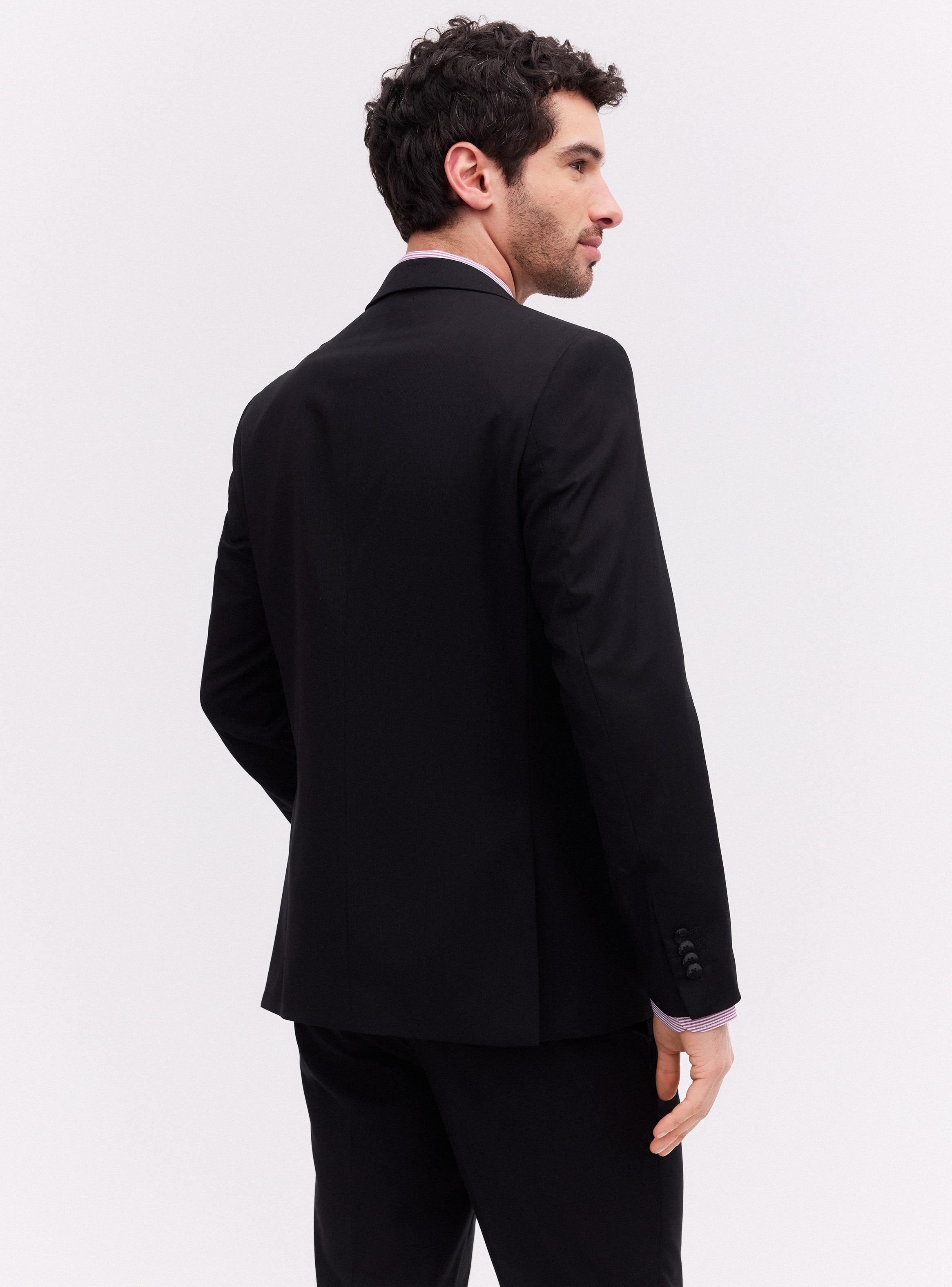 Traje Recto Textura Acanalada Slim Fit-1
