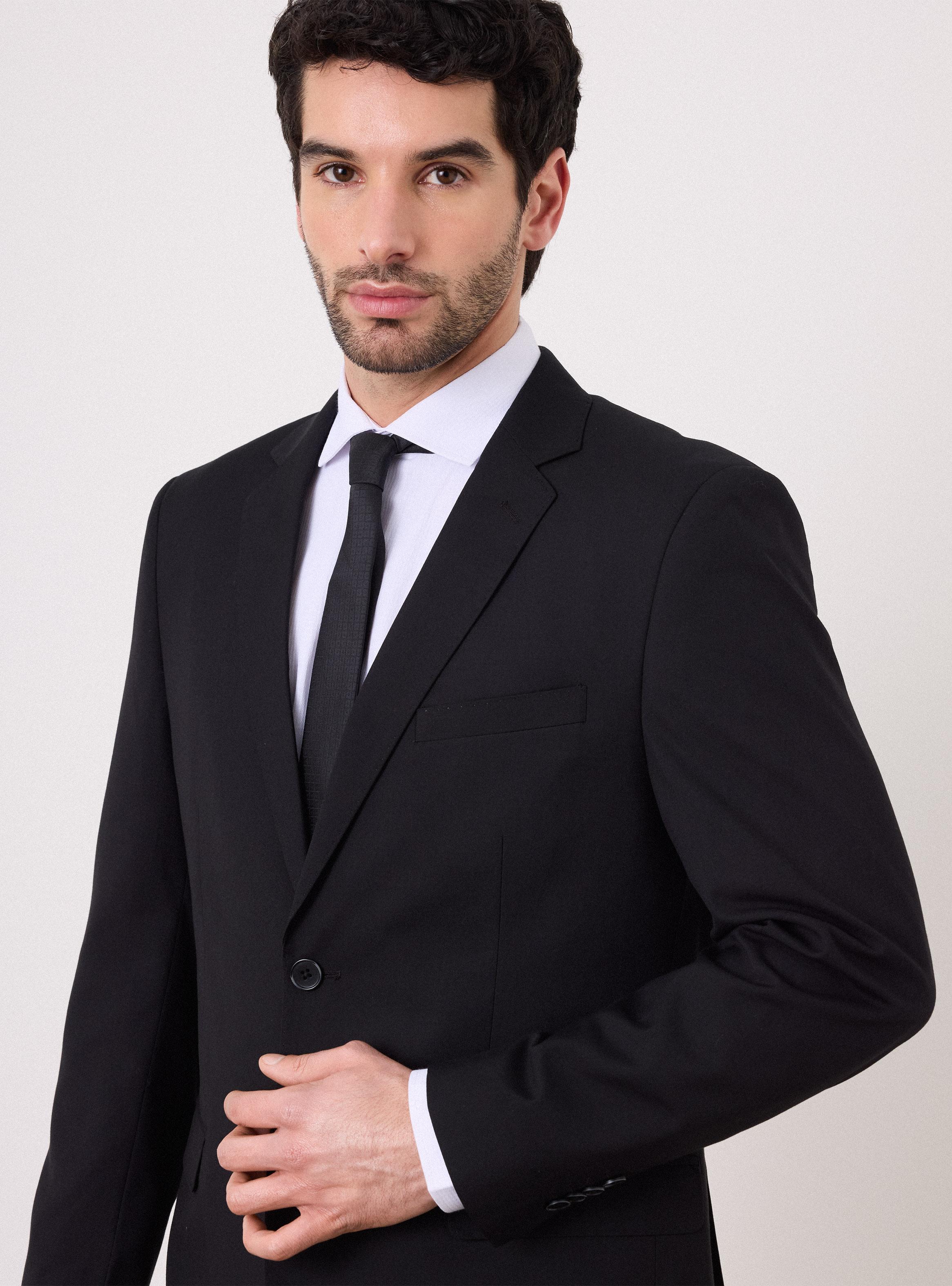 Traje Recto Liso Slim Fit-2