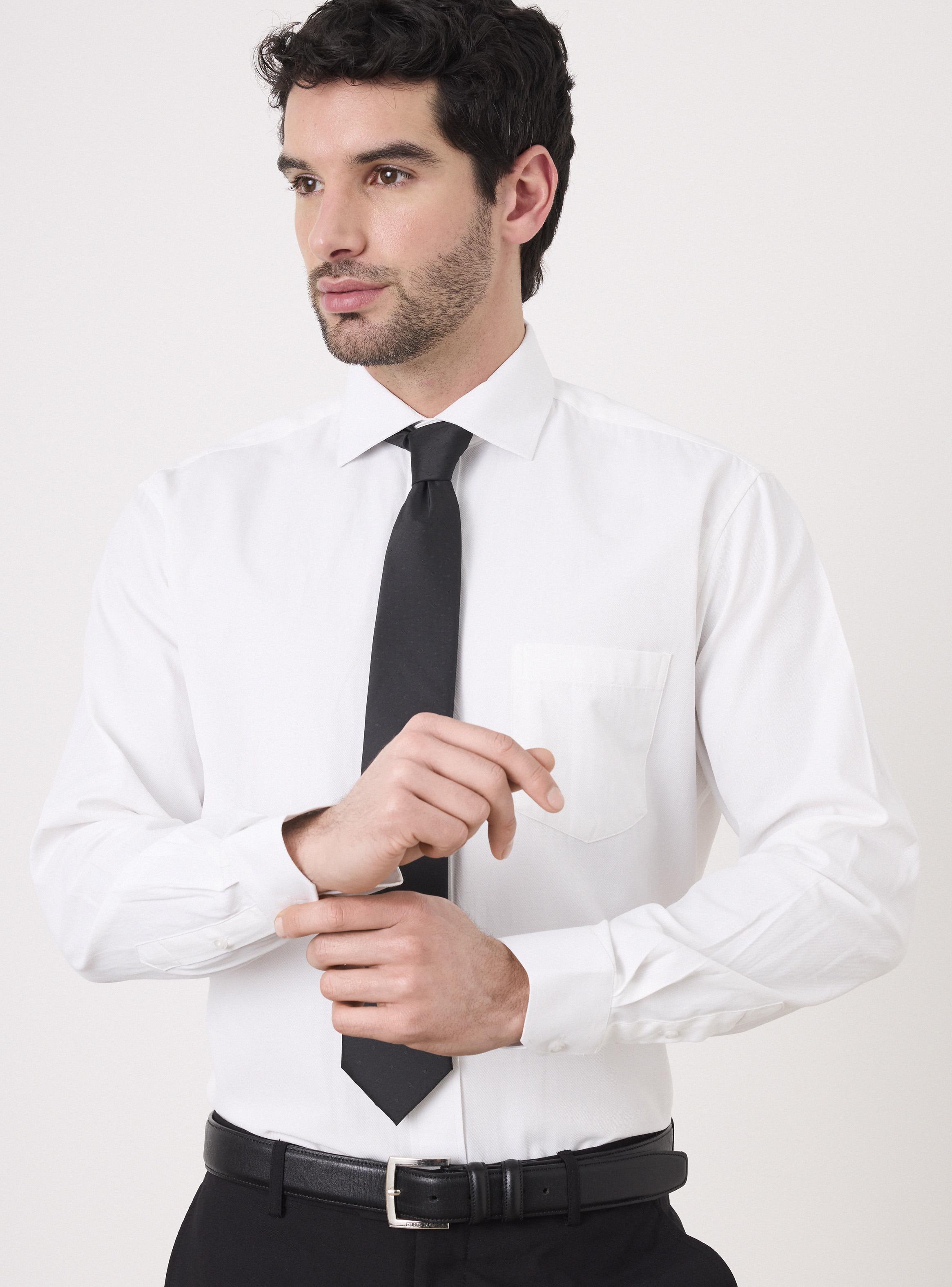 Camisa de Vestir Texturas y Fantasías Semi Slim-2