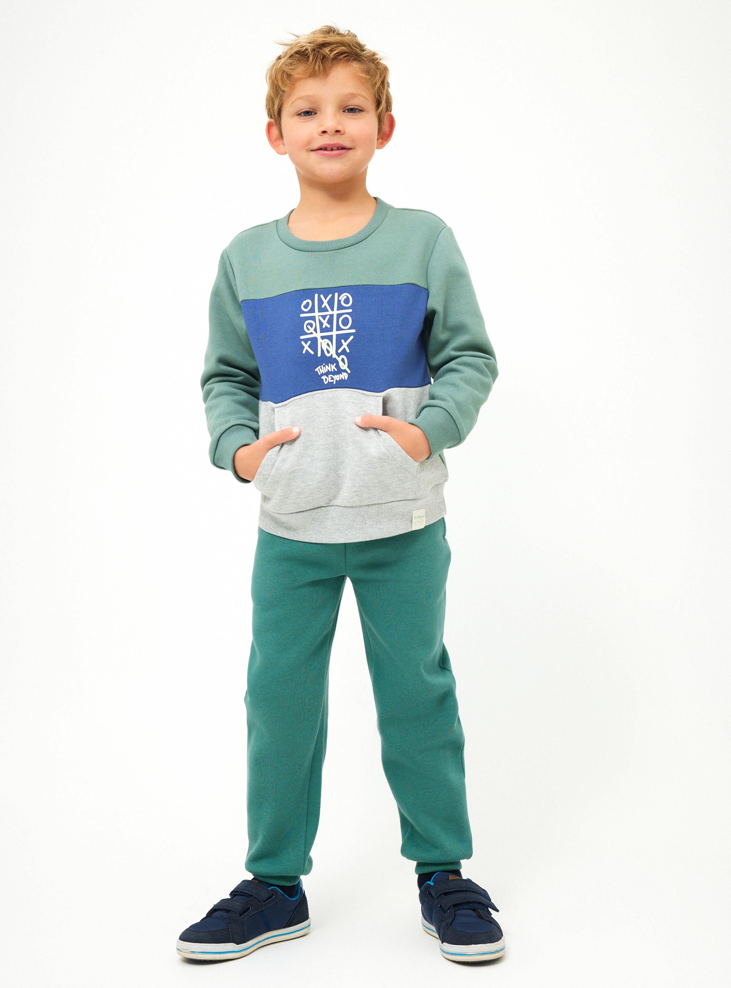 Pantalón Buzo Pack de 2 En Colores Lisos-3