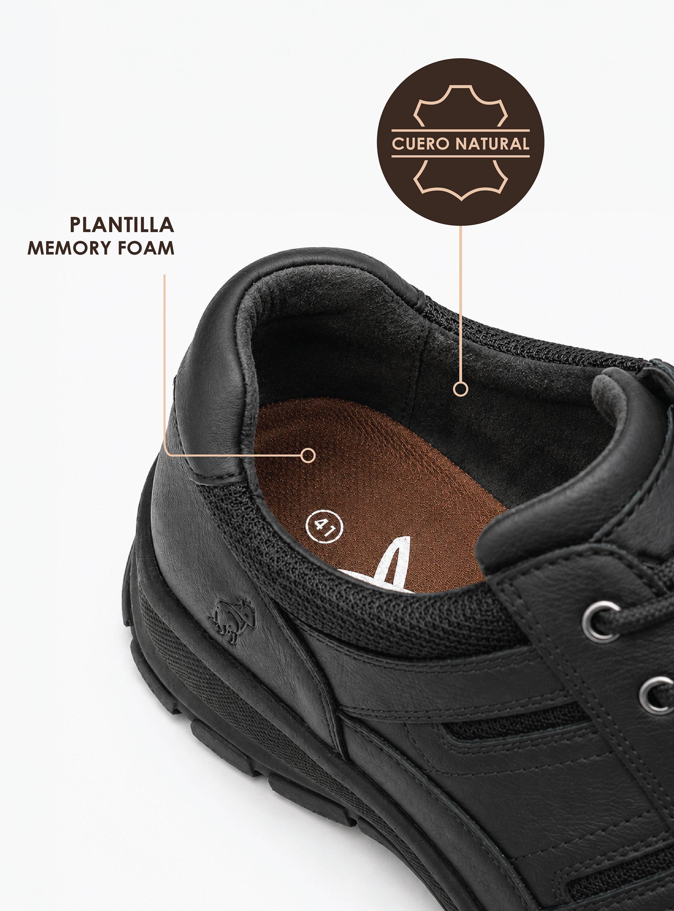 Zapato Casual  Hombre Finn Cuero Sintético-3