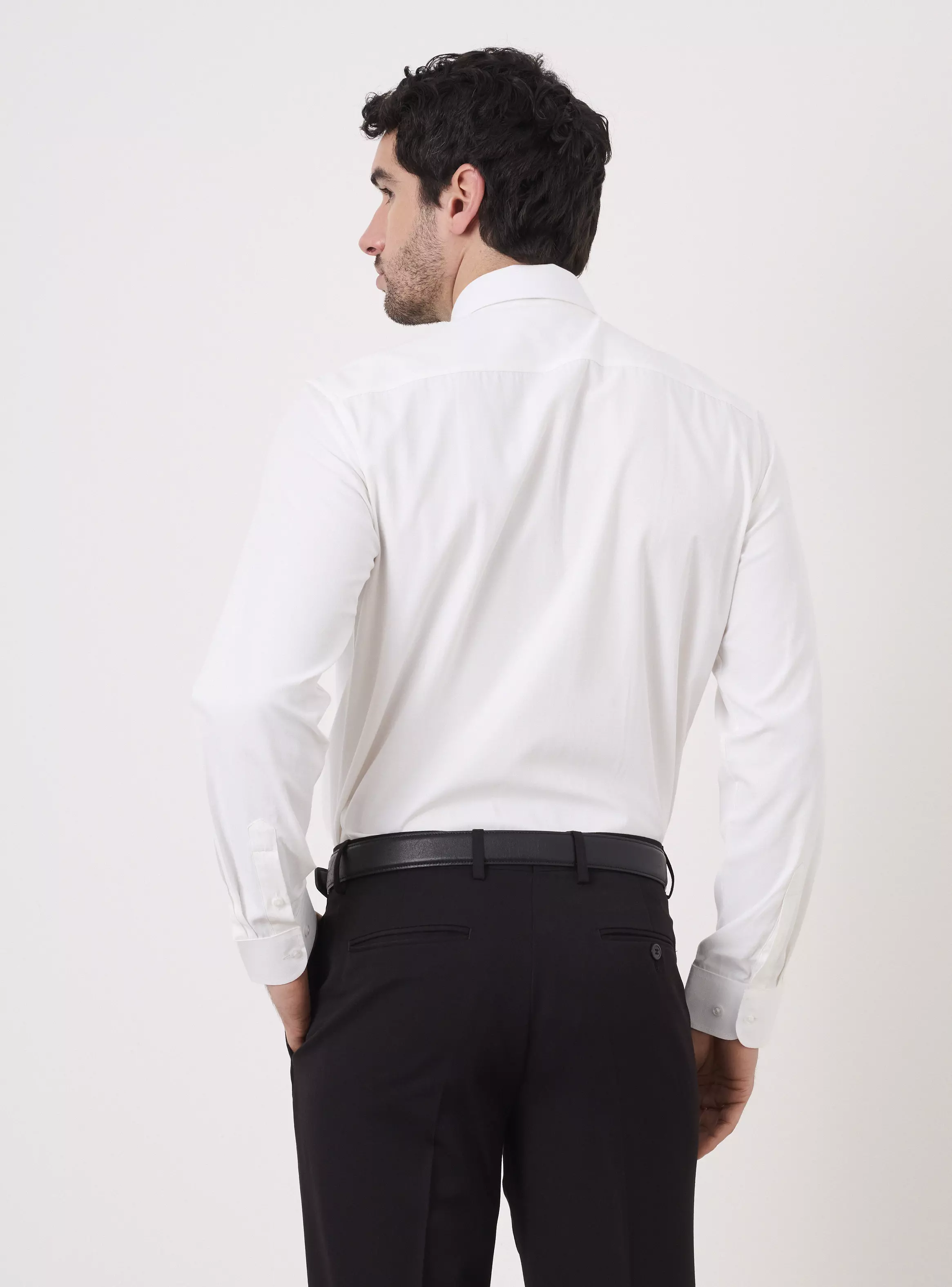 Camisa de Vestir Slim Fit Fantasia-1