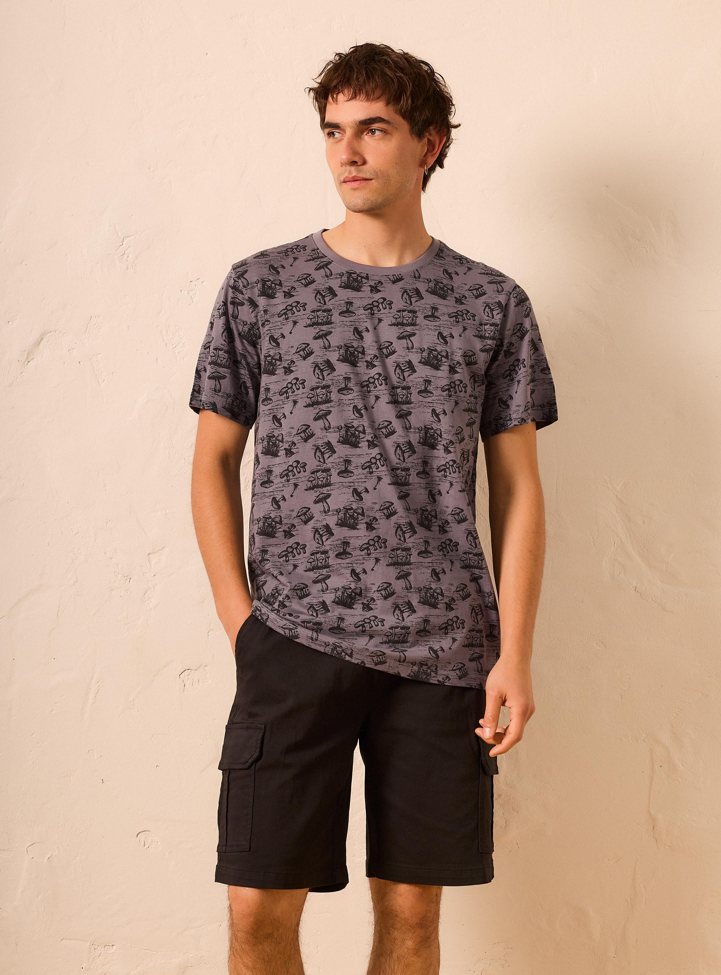 Polera Hombro Caído Manga Corta-0