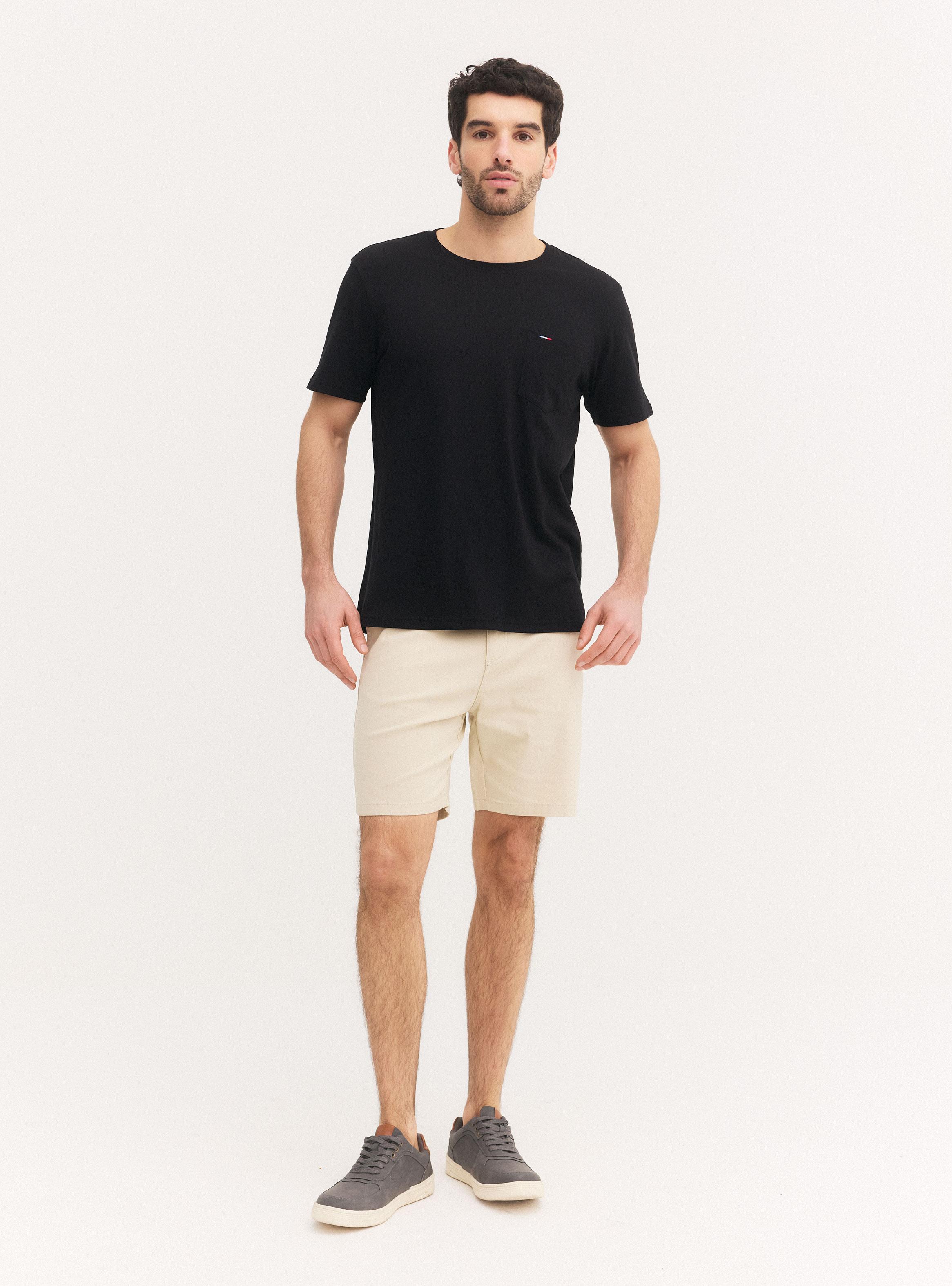 Bermuda Regular Fit Gabardina-4