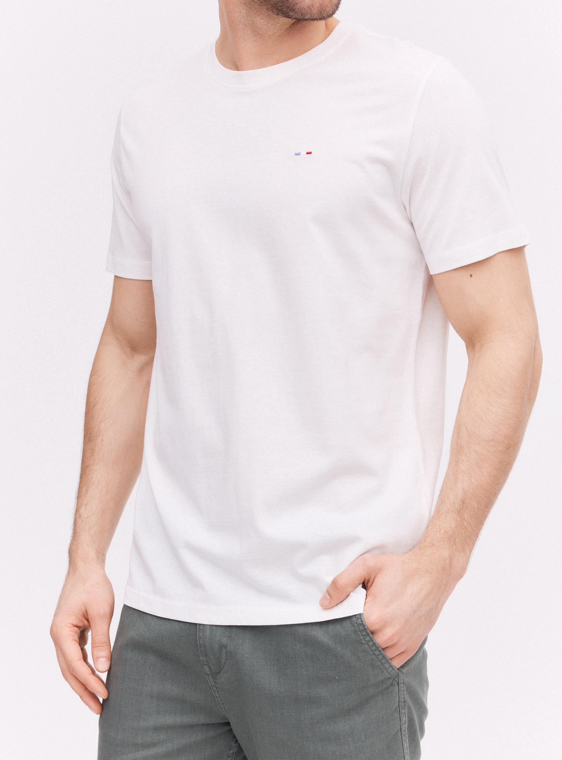 Polera Manga Corta Sólida-3