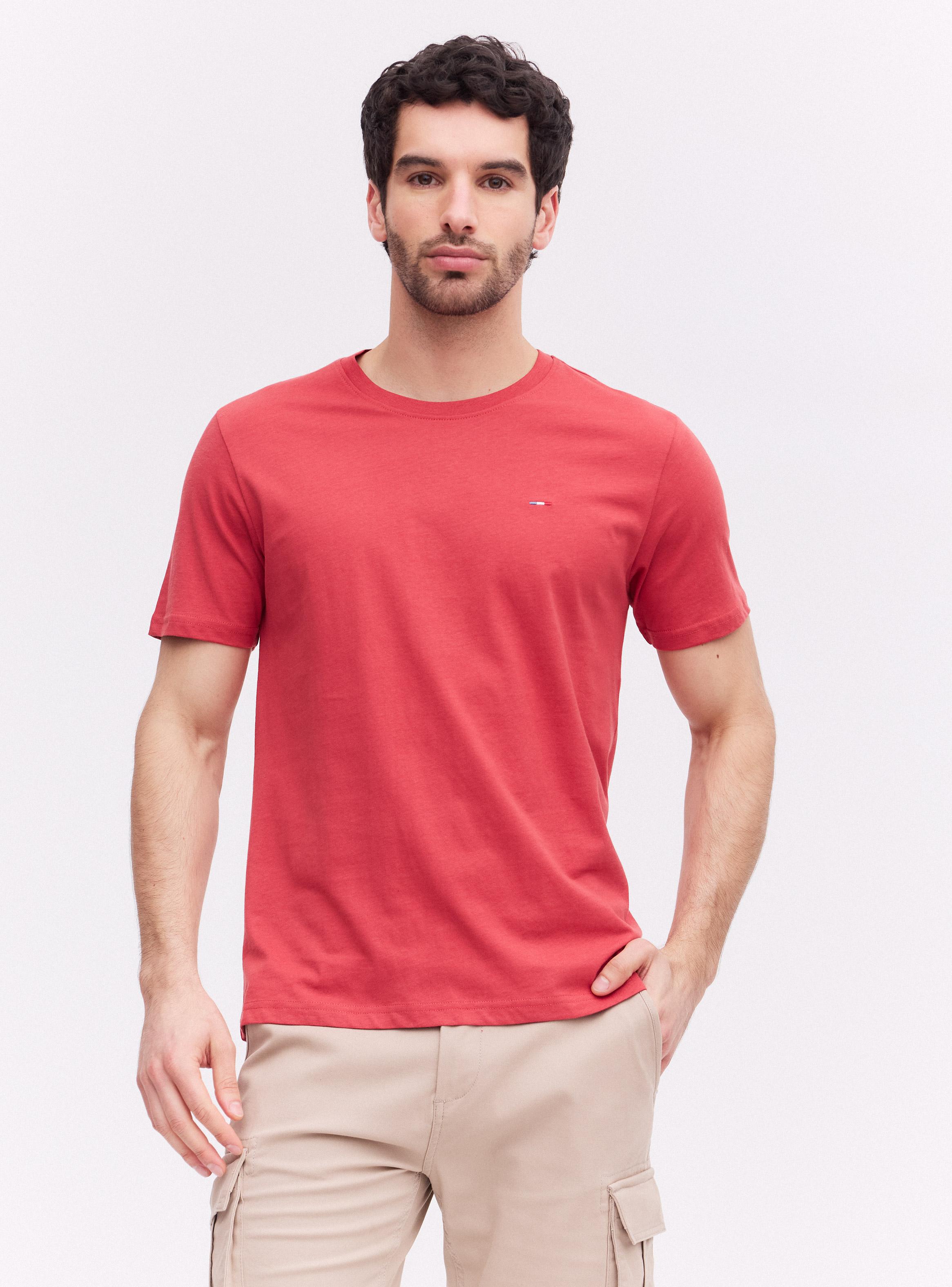 Polera Manga Corta Sólida-0