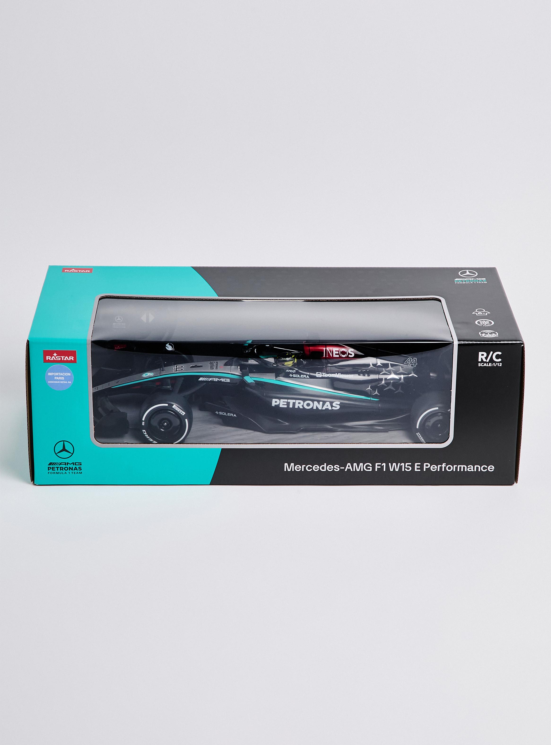 Auto a Control Remoto Mercedes-AMG F1 W15 1:12 Negro-2