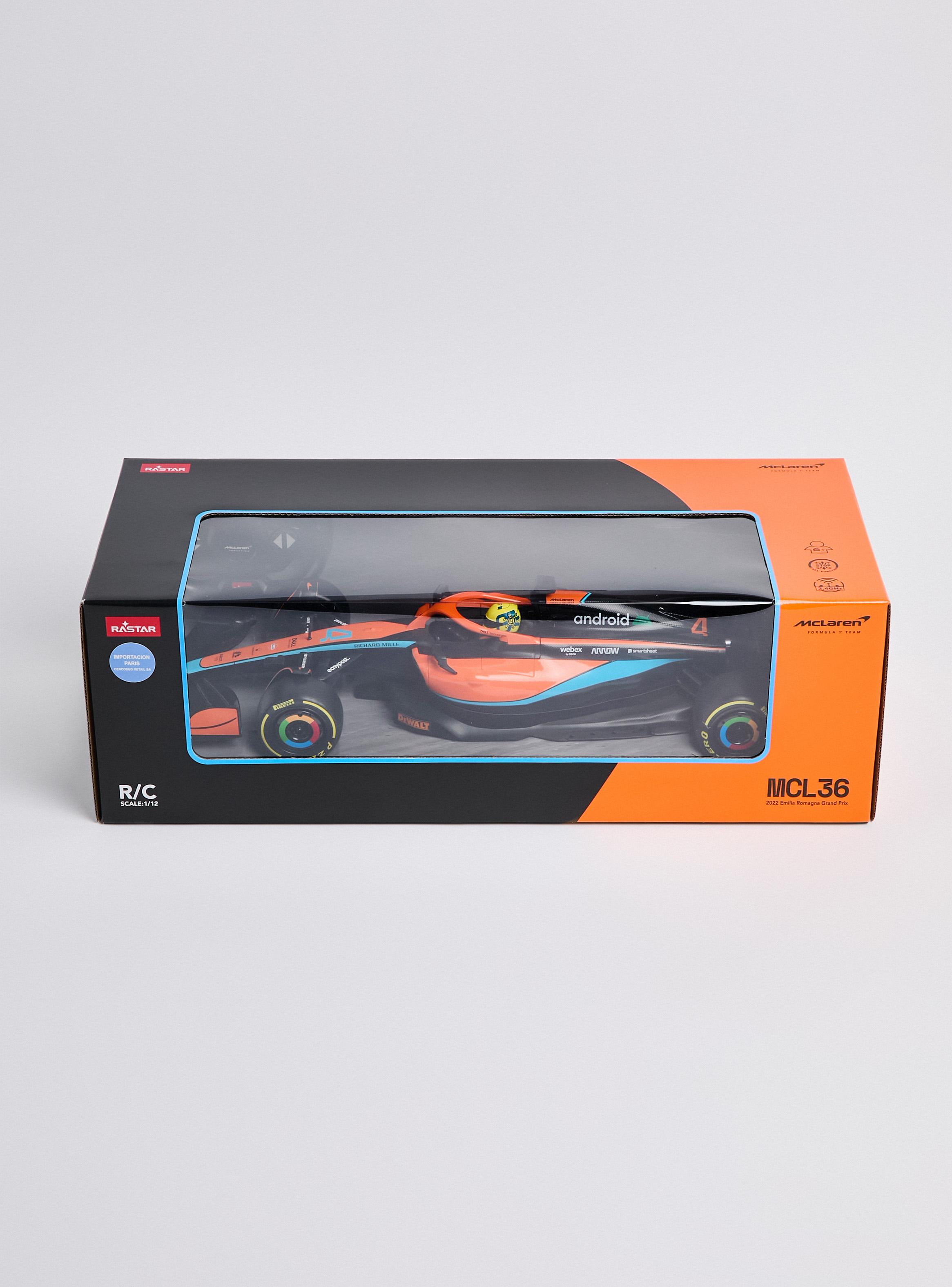 Auto a Control Remoto McLaren F1 MCL36 1:12 Naranjo-2