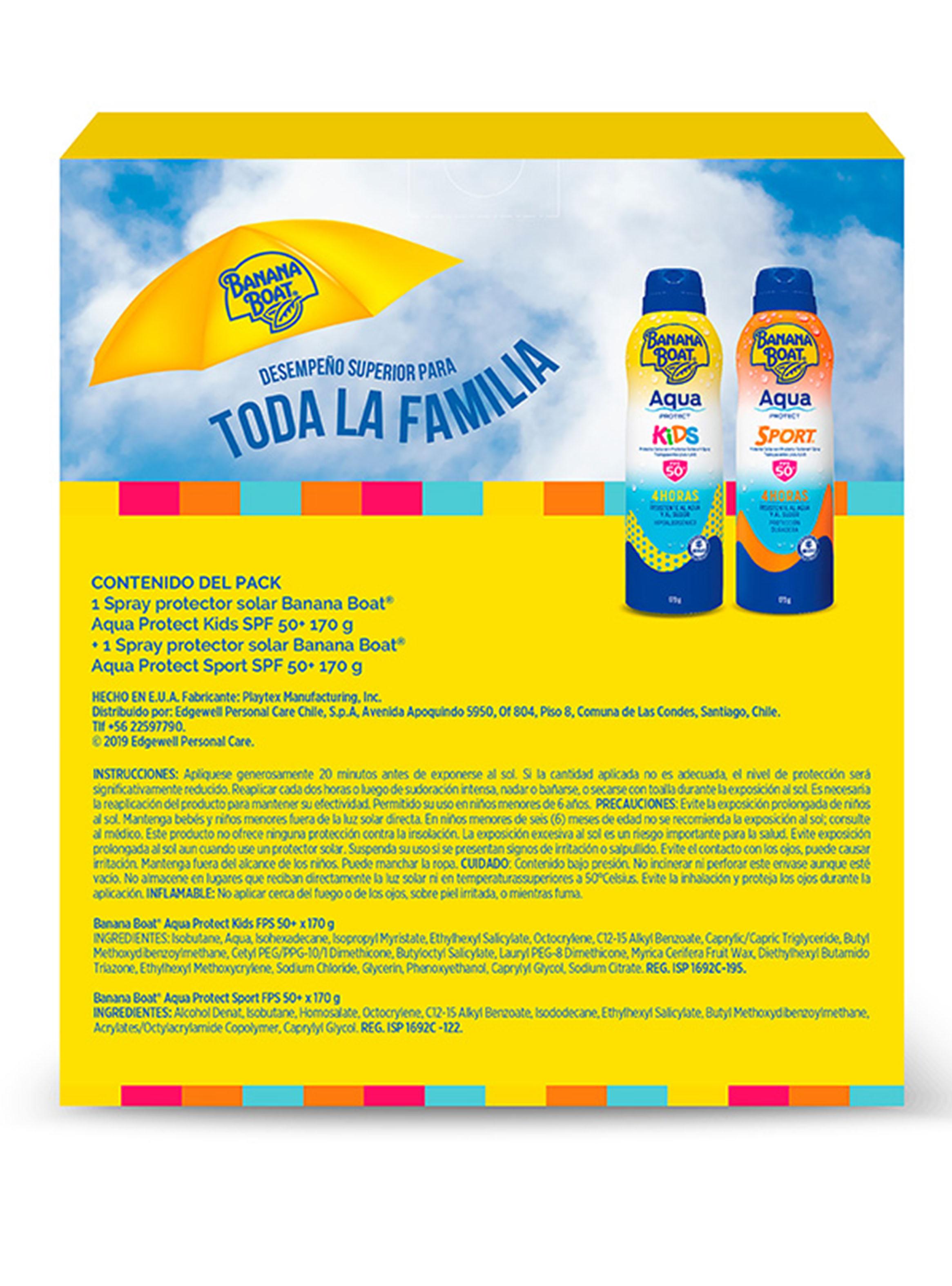Set Aqua Protect + Advanced Protection Kids Banana Boat-1