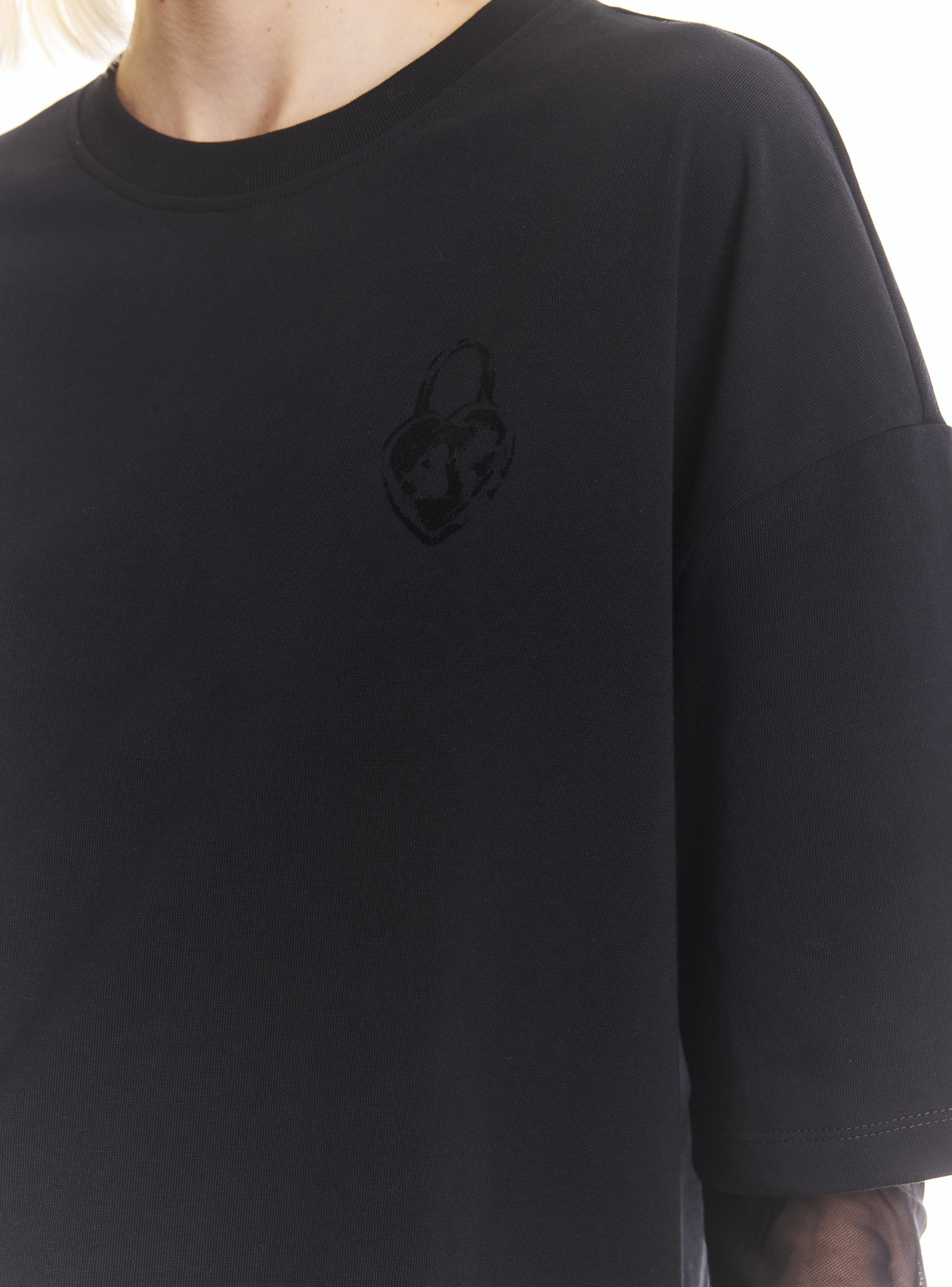 Polera Manga Larga Mesh-2