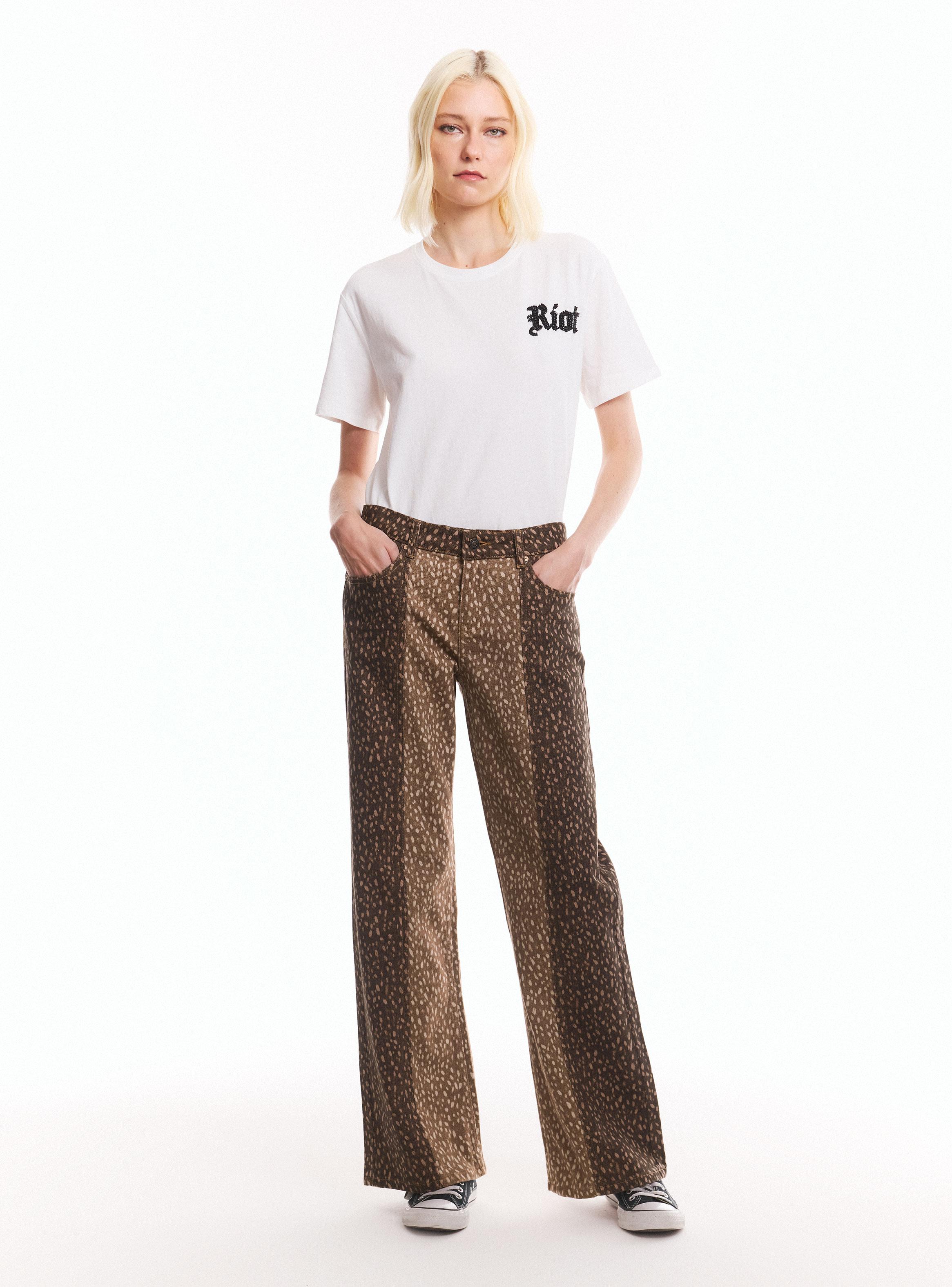 Jeans Cortes Animal Print-4