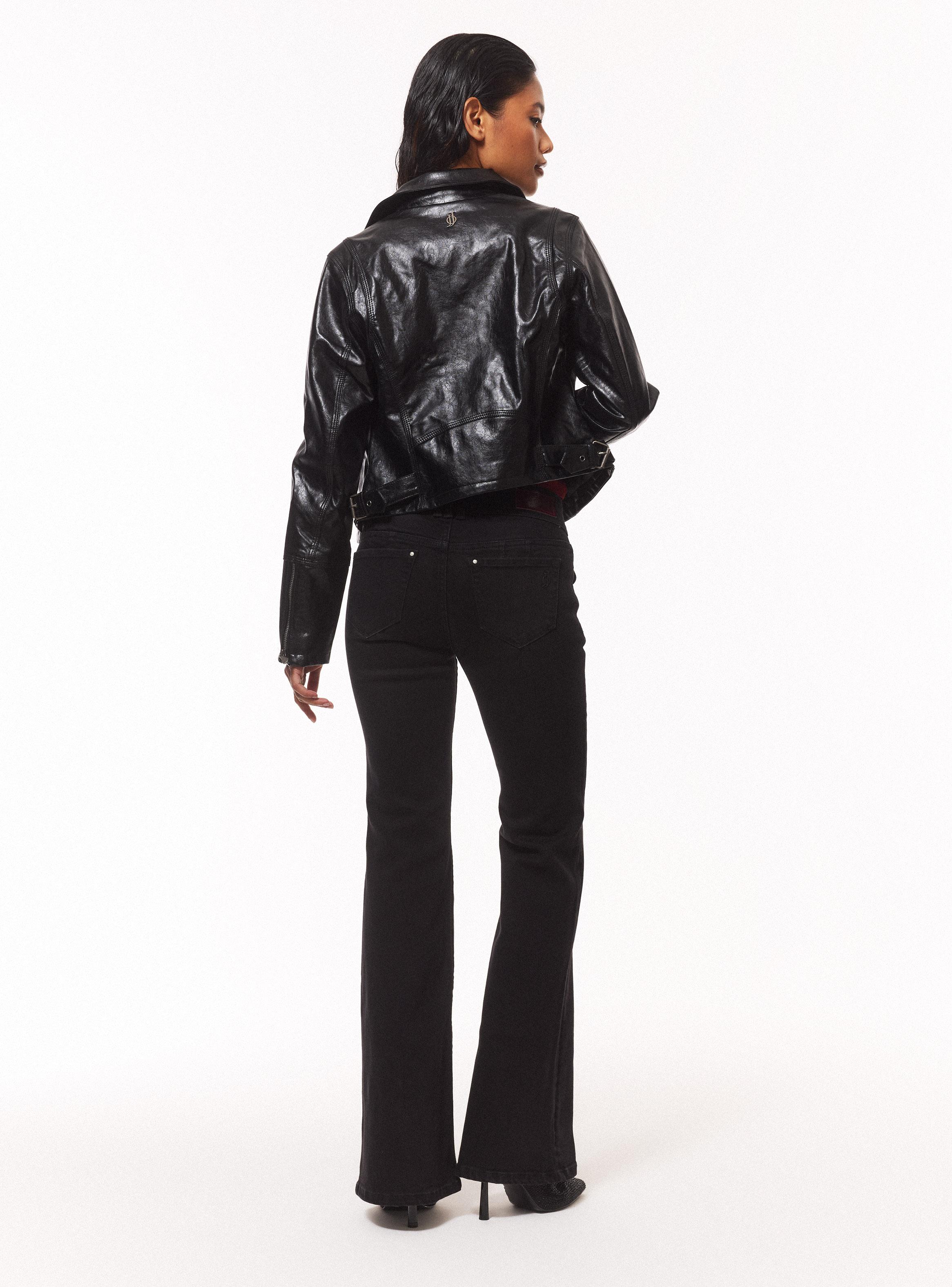 Chaqueta Biker Acharolada-5