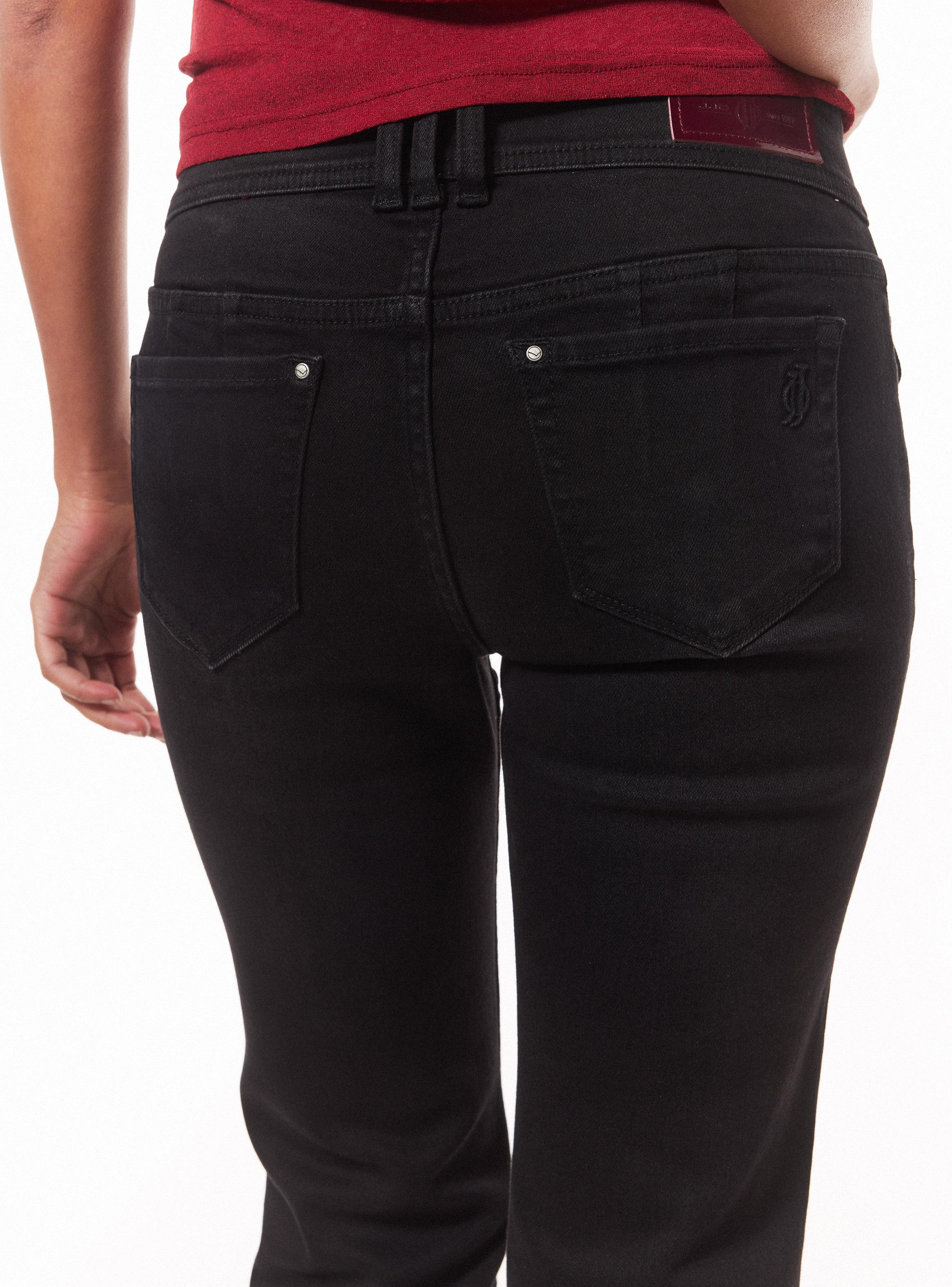 Jeans Flare con Bolsillos Delanteros-3