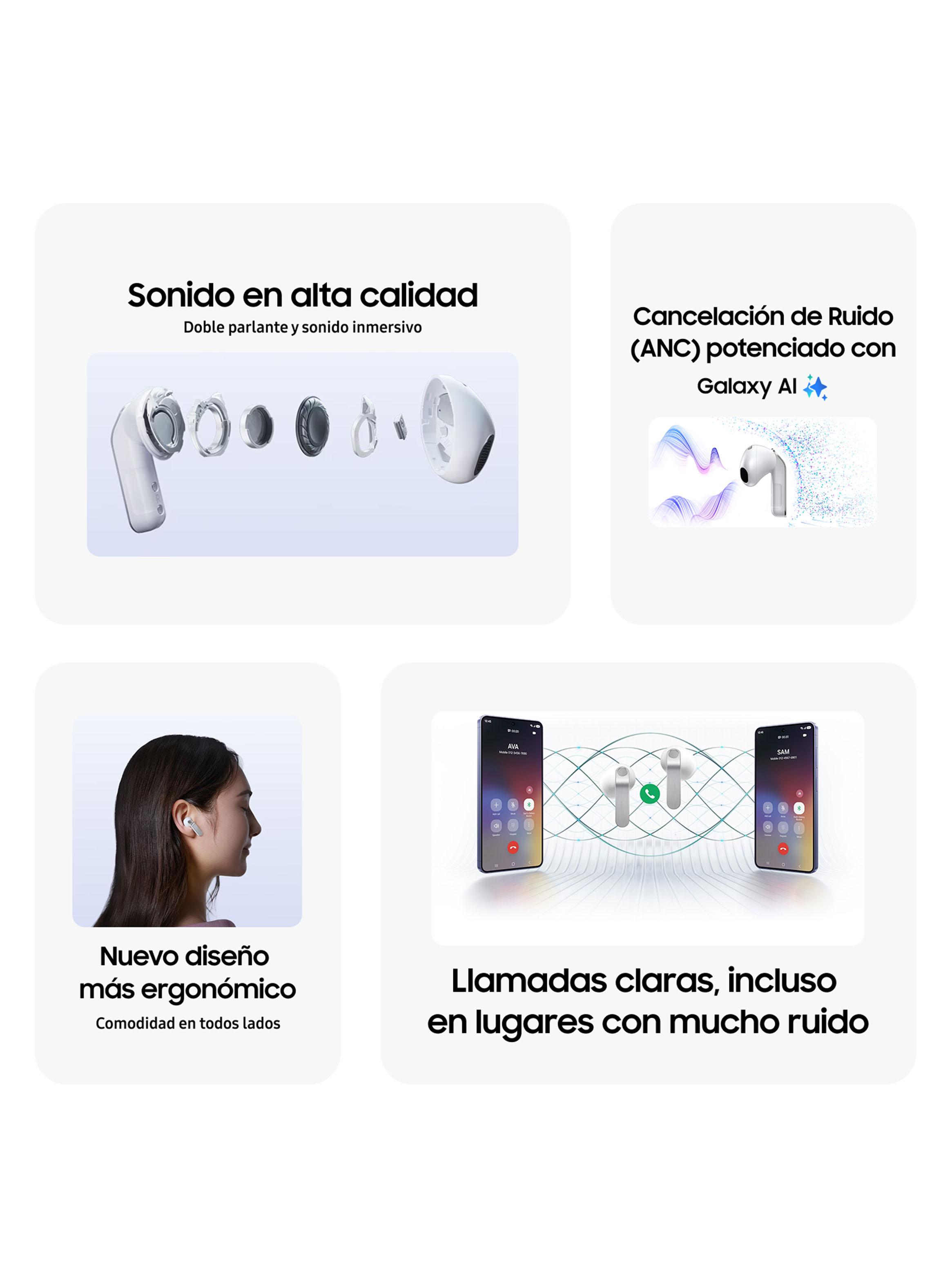 Audífonos Bluetooth Galaxy Buds 4 Black-4