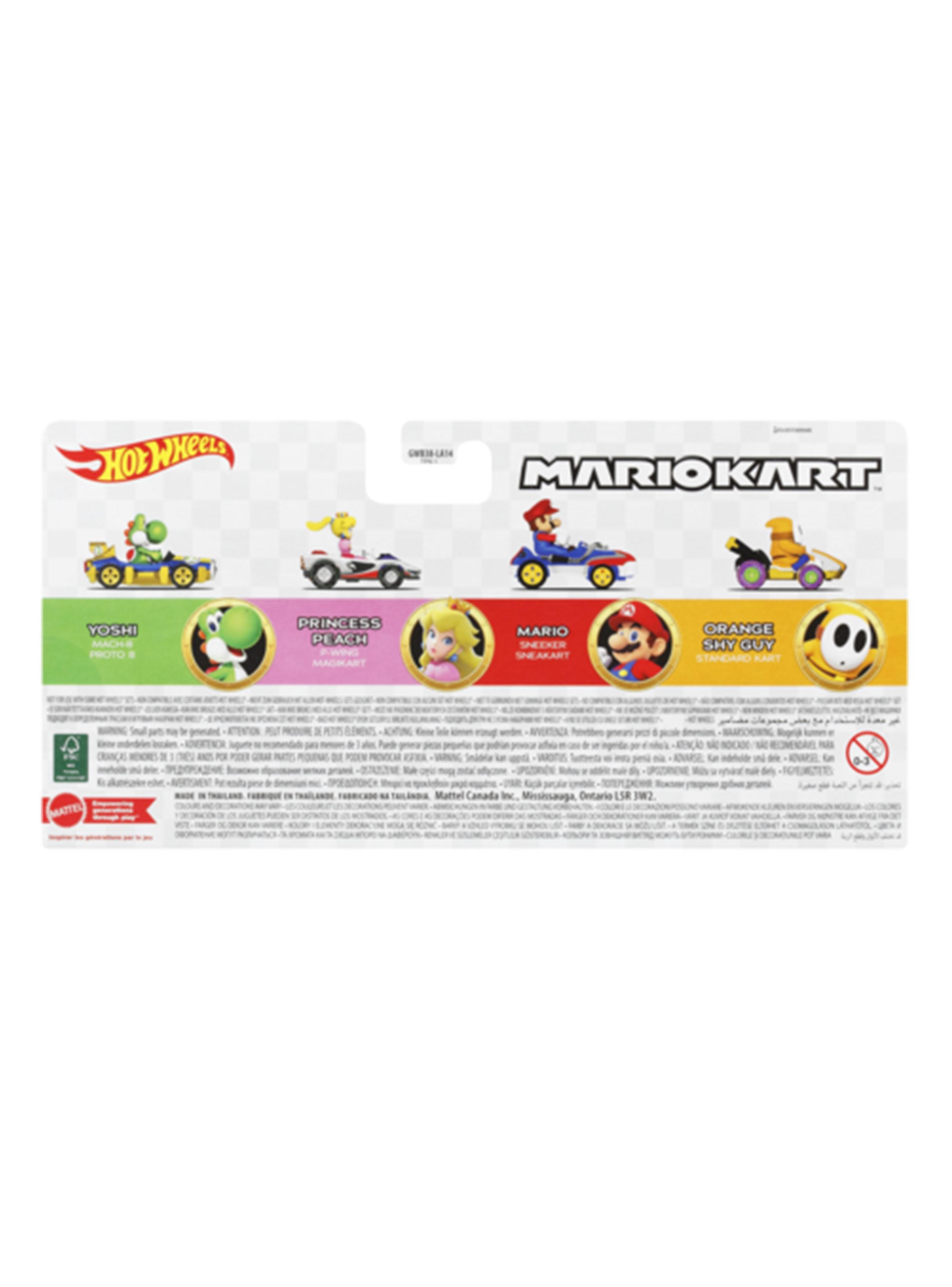 Pack 4 Vehículos Mario Kart-2
