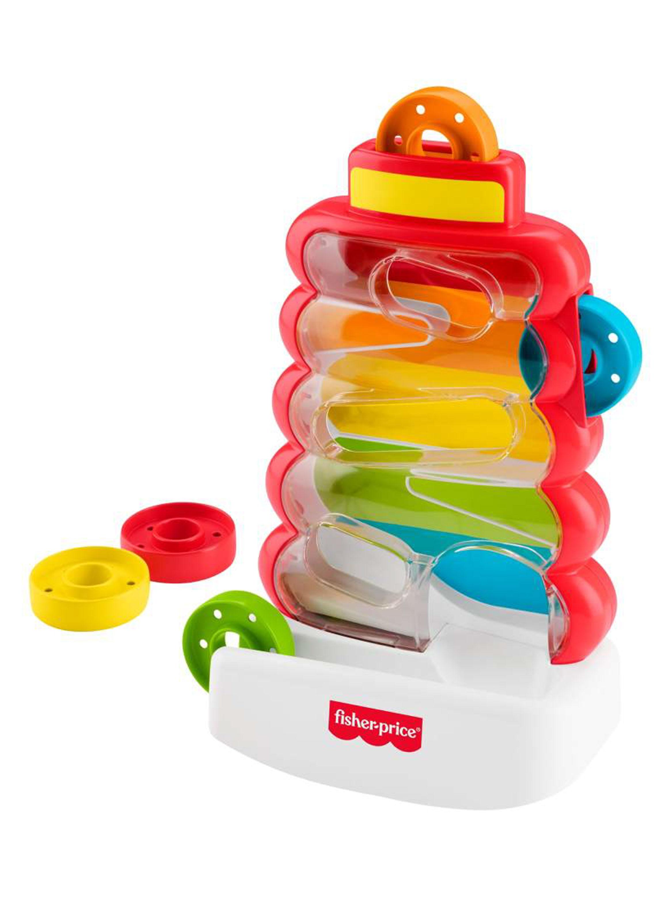 Juguete de Aprendizaje Apilador Drop Through Rock a Stack-2