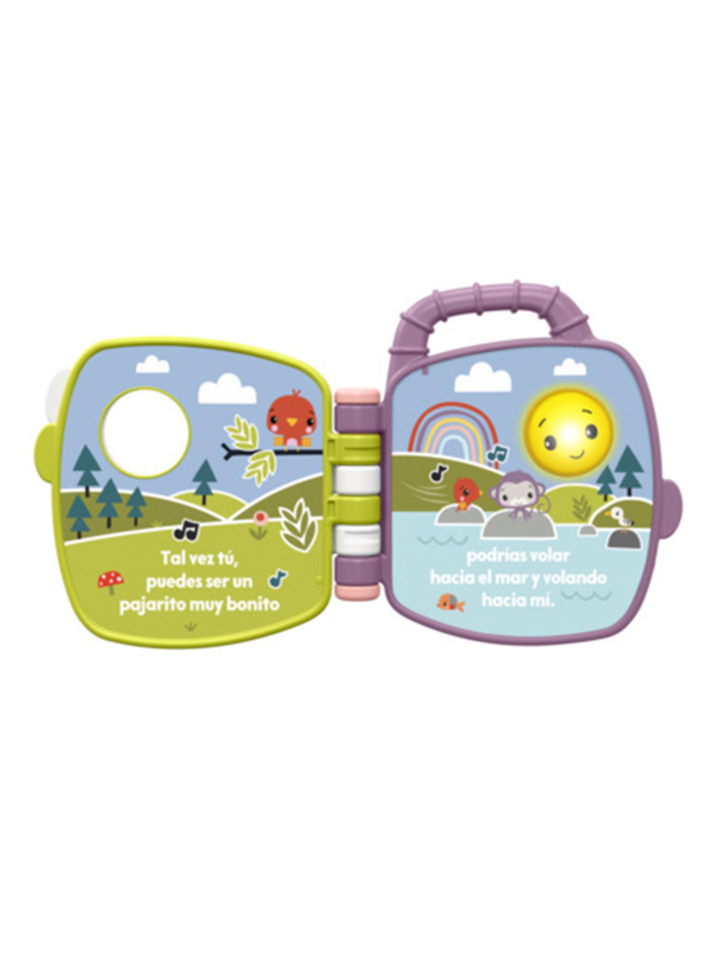 Juguete Musical Libro Canciones Monito-2