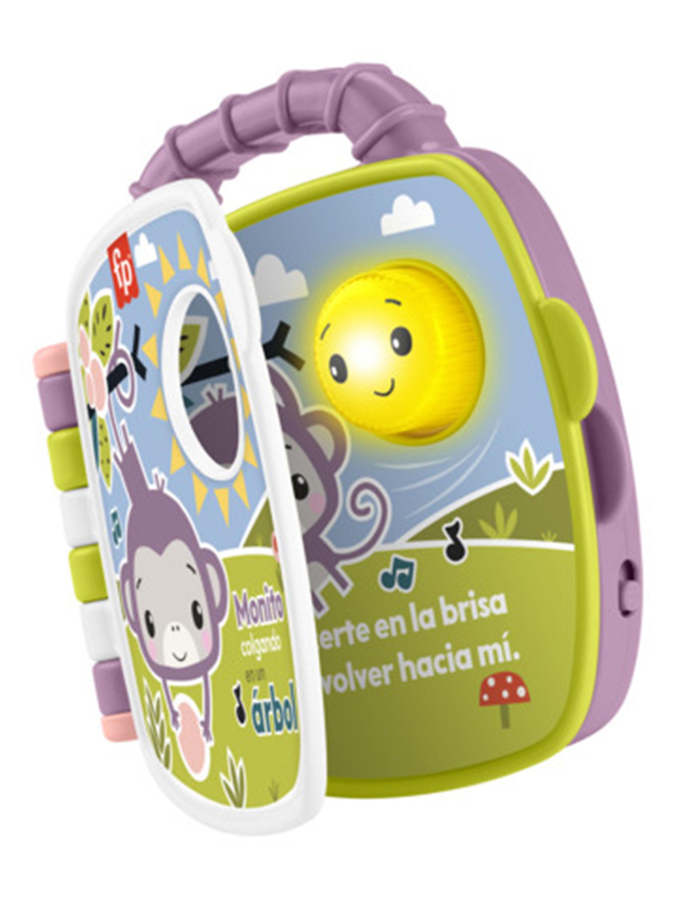 Juguete Musical Libro Canciones Monito-3