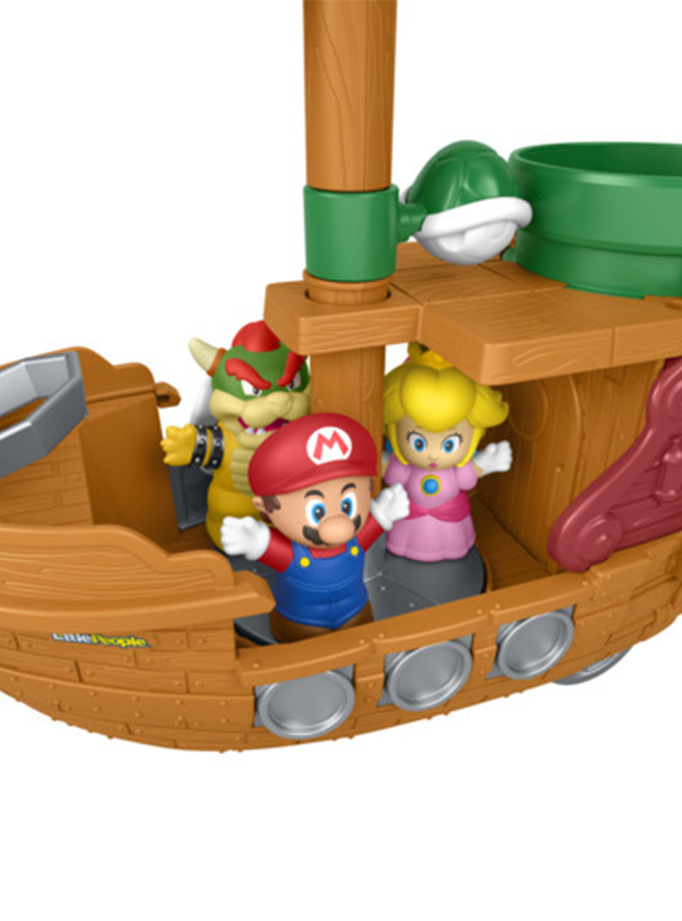 Figuras de Colección Barco Bowser My Mario-2