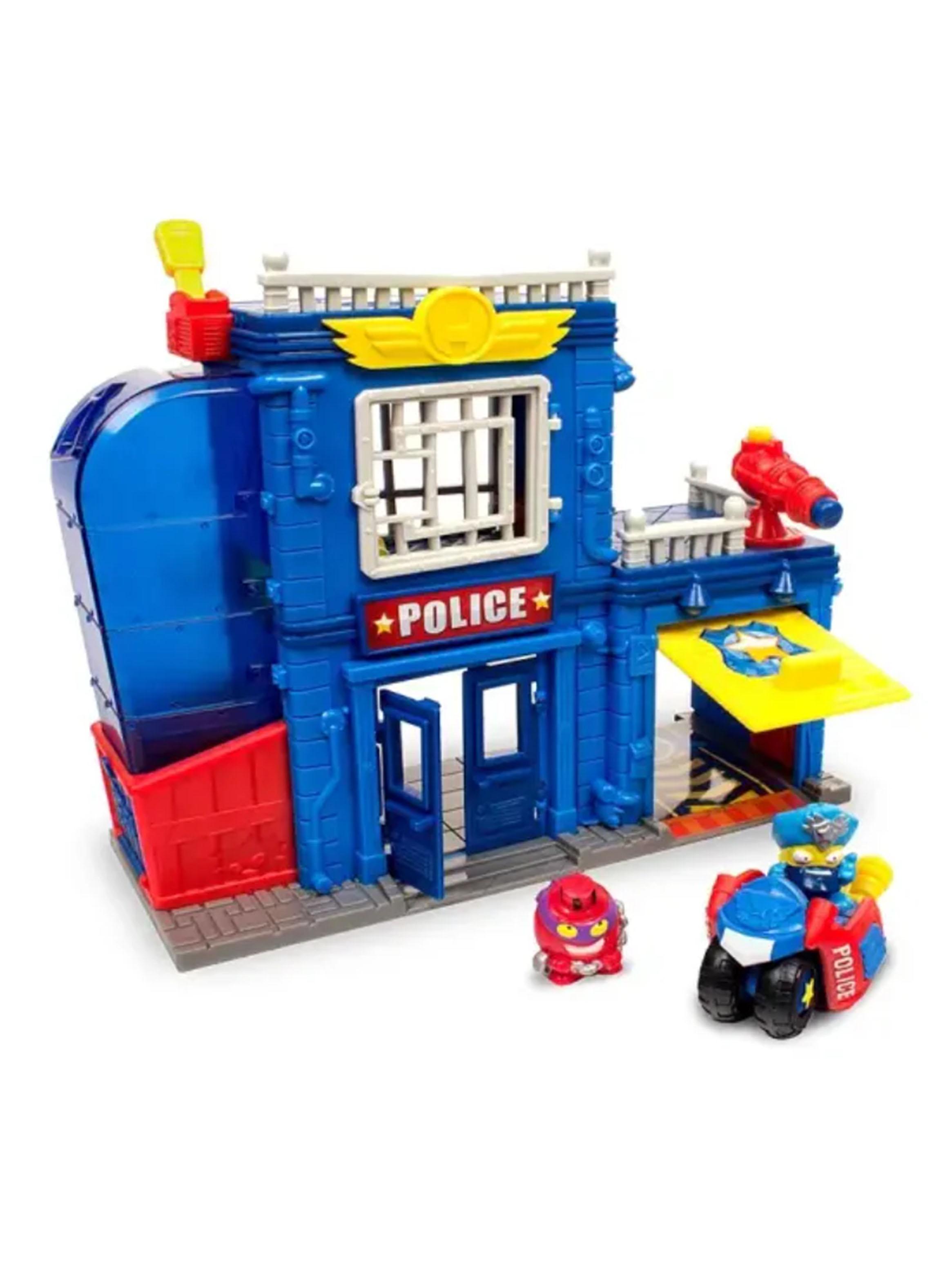 Set Figuras de Acción Estación de Policía Superthings-2