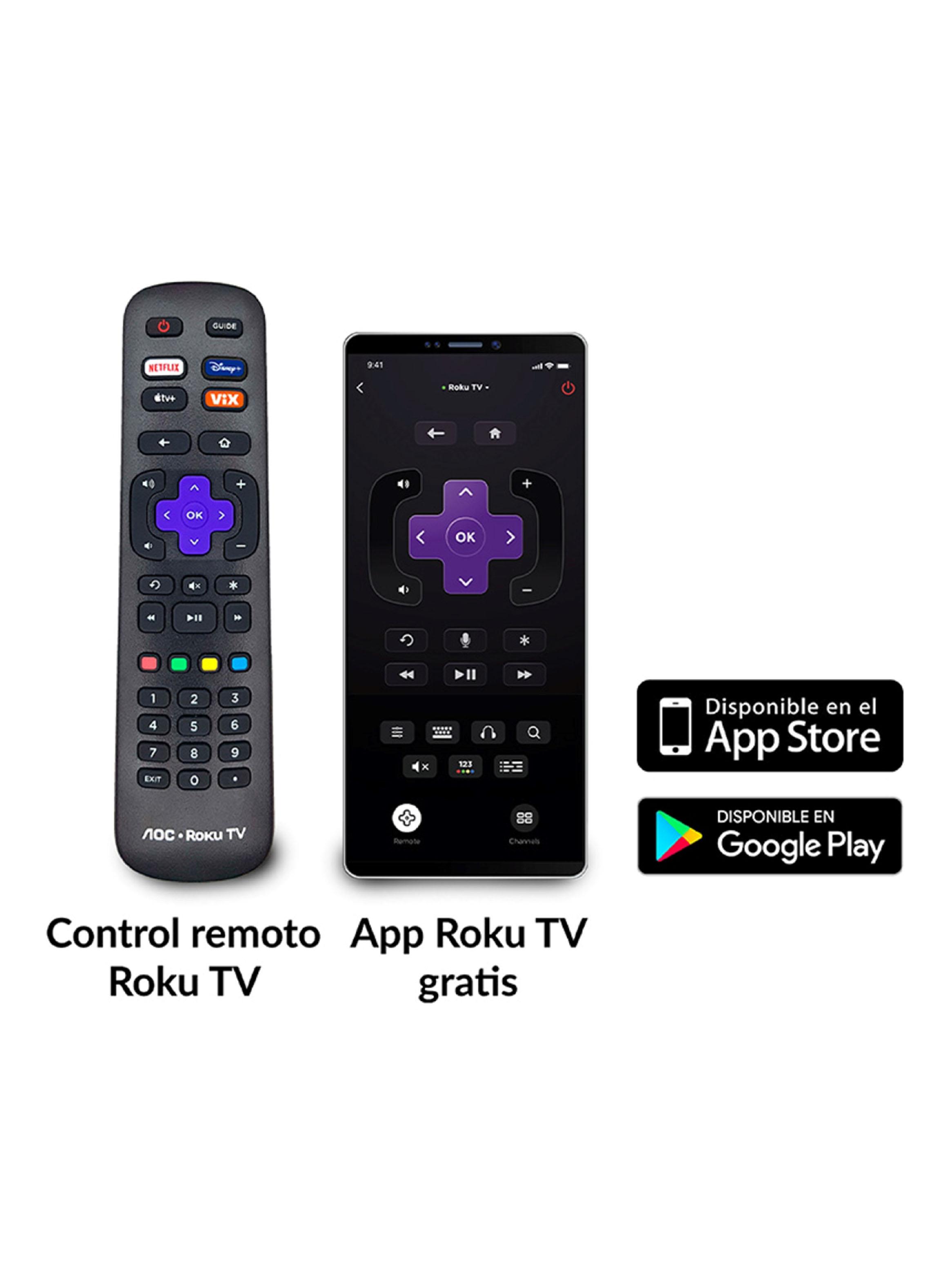 LED Smart TV 50" UHD 4K 50U6125 Roku TV-4