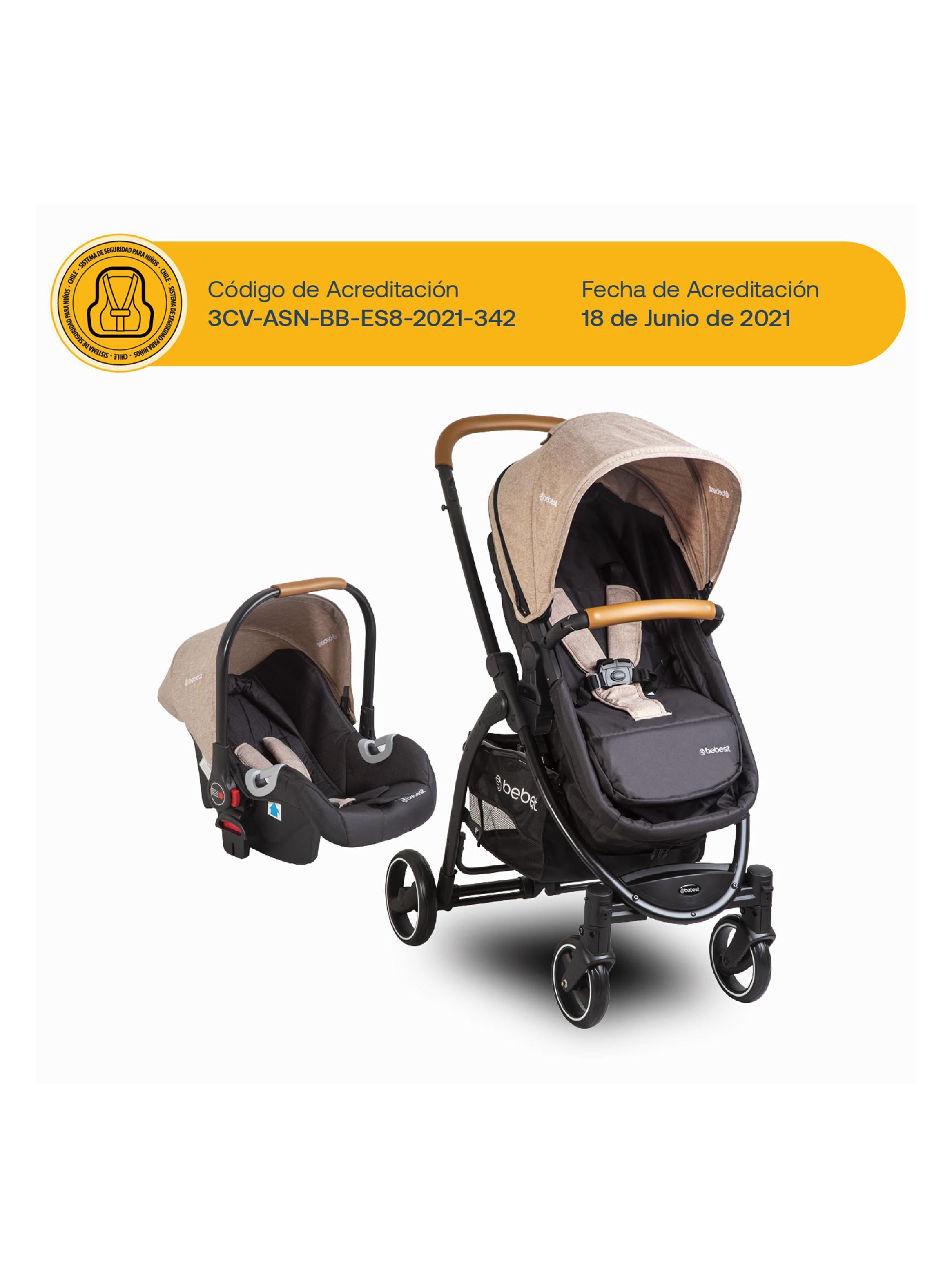 Coche Travel System Fenix Beige-5
