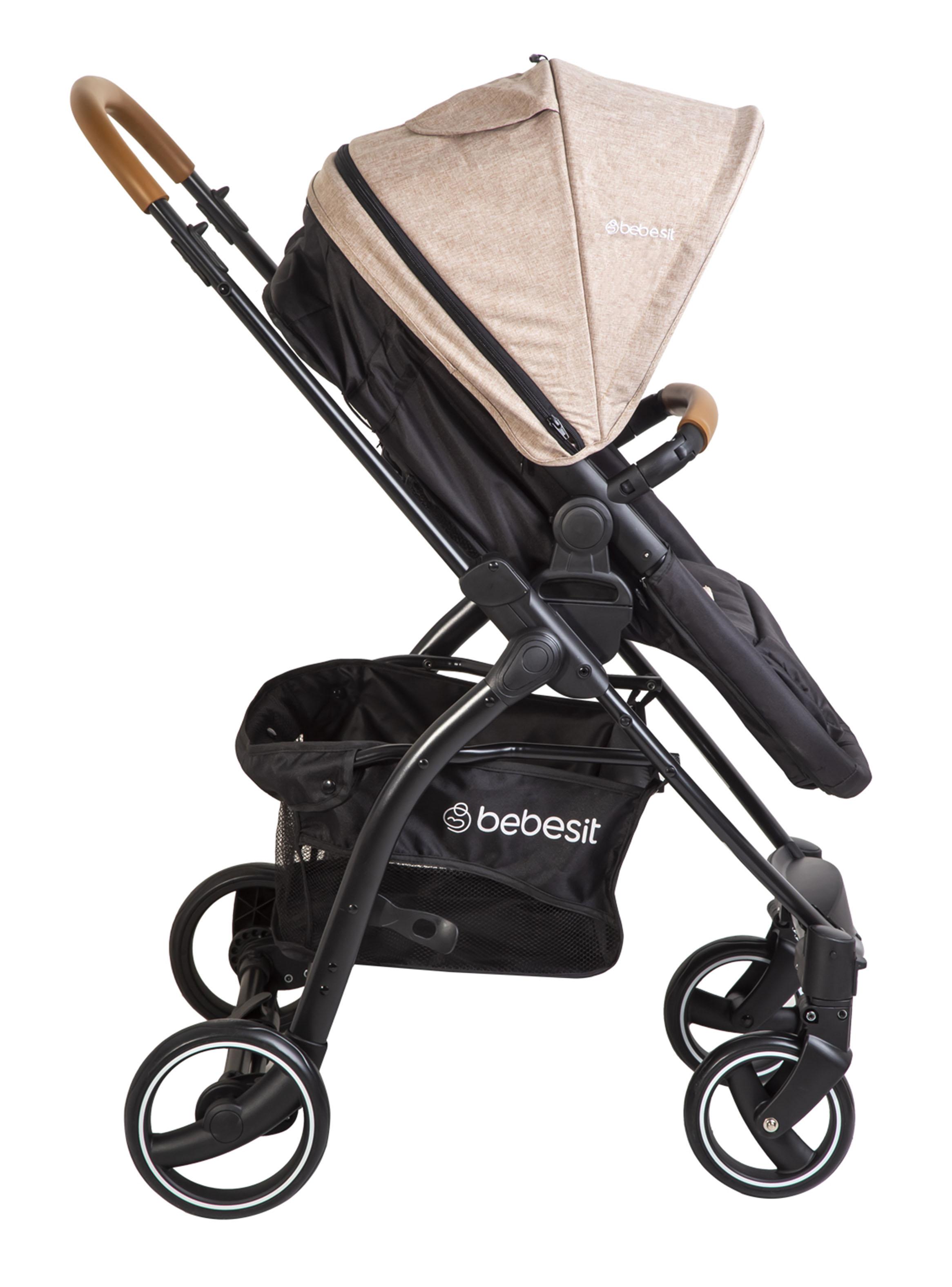 Coche Travel System Fenix Beige-3