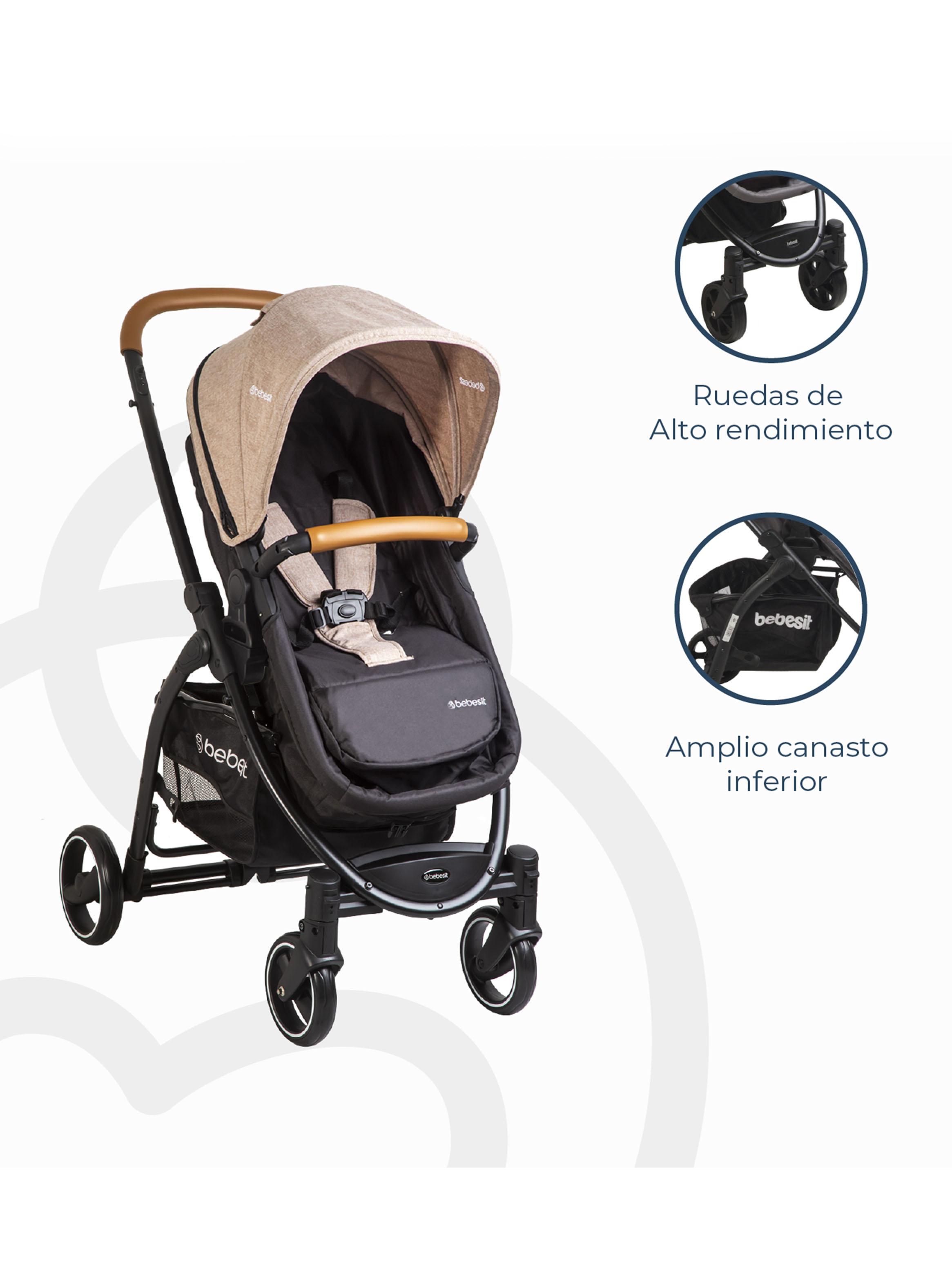 Coche Travel System Fenix Beige-4
