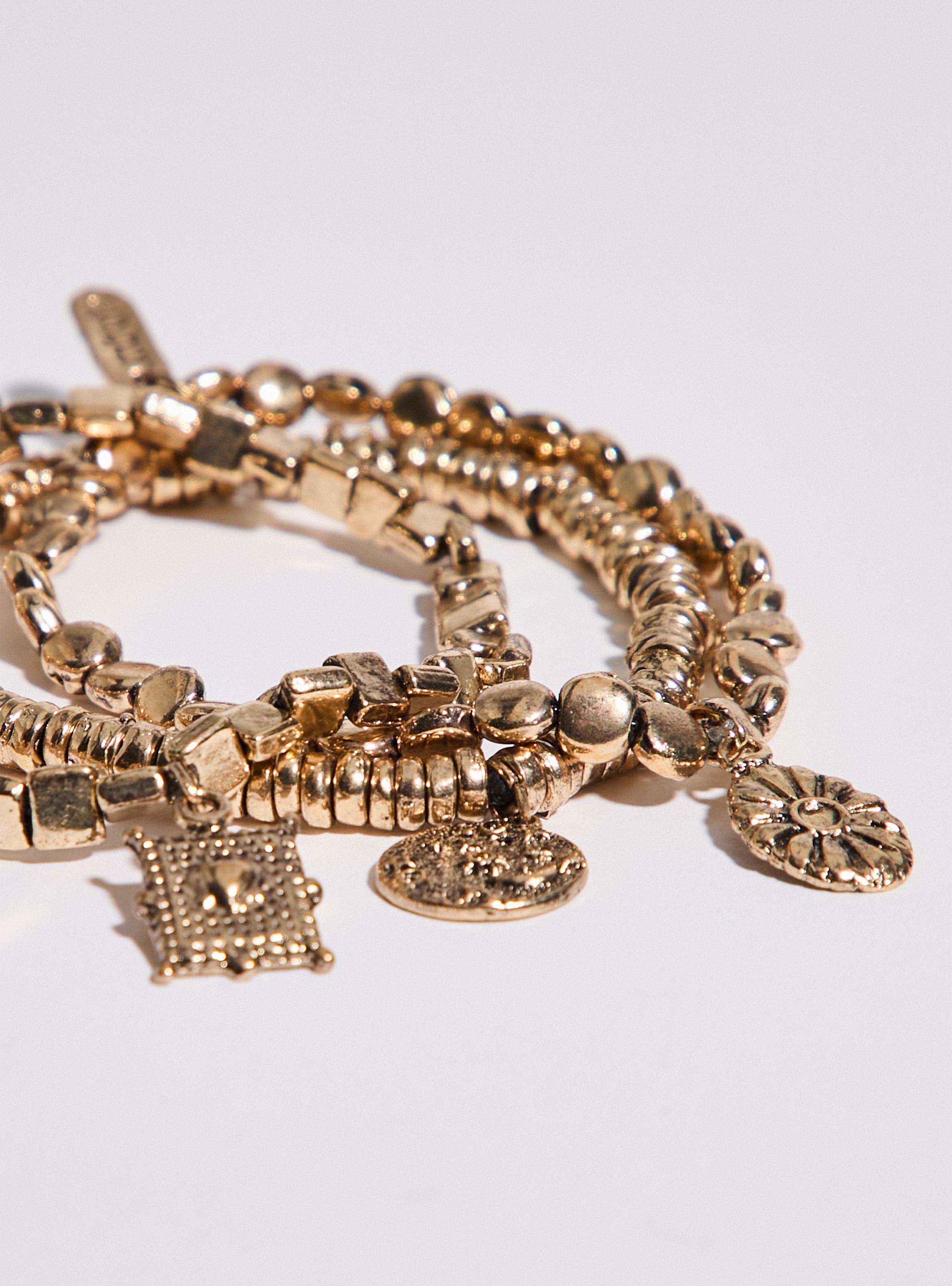 Pulsera Pack de Metal Elasticada-3